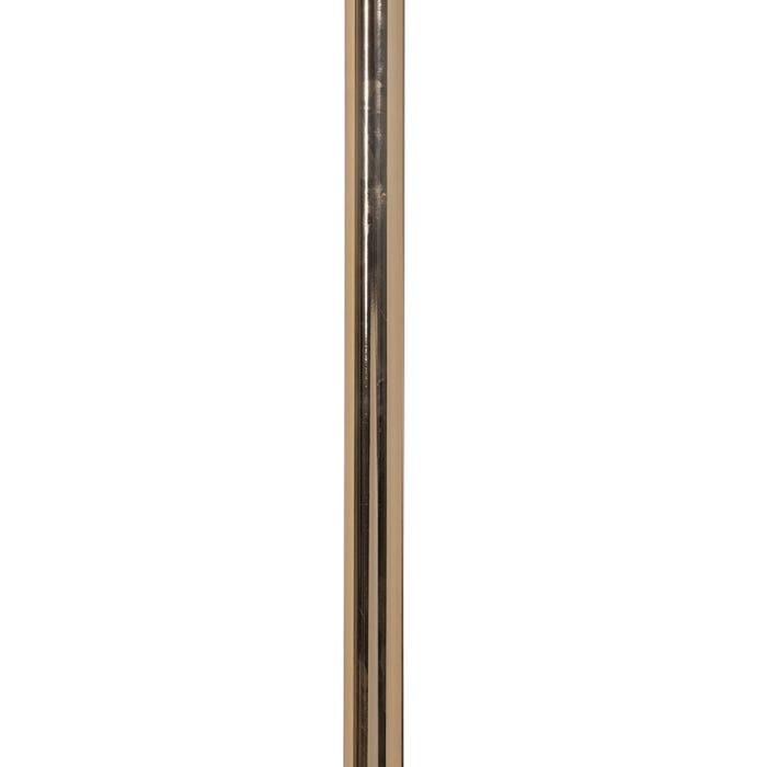 Lámpara Suelo Marrón-Oro Metal-Cristal 43 X 43 X 163 Cm