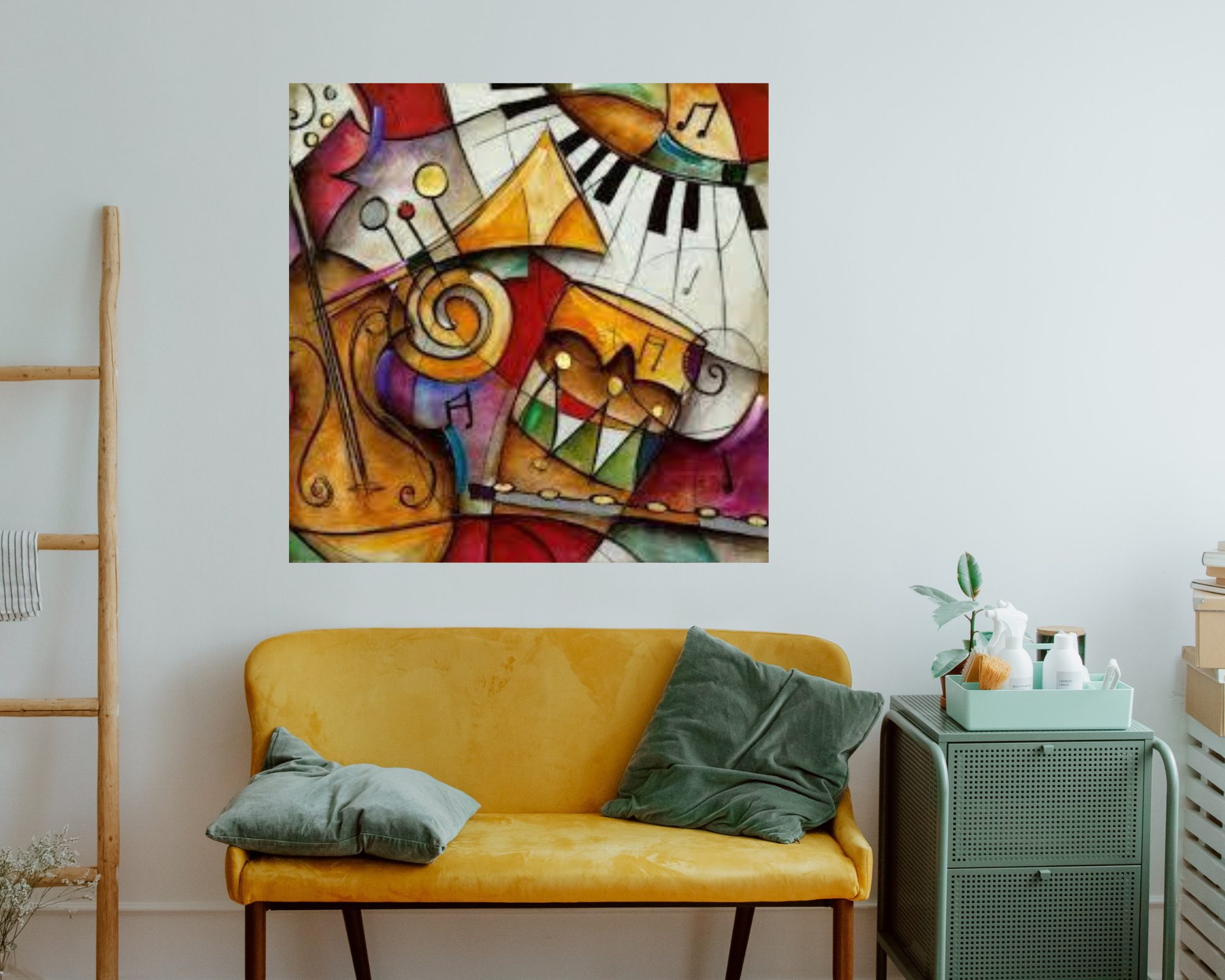 Abstract Painting “Orchestra 3”