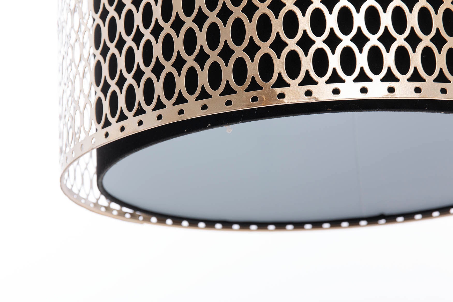 LAMPARA TECHO METAL 41x41x142 CM