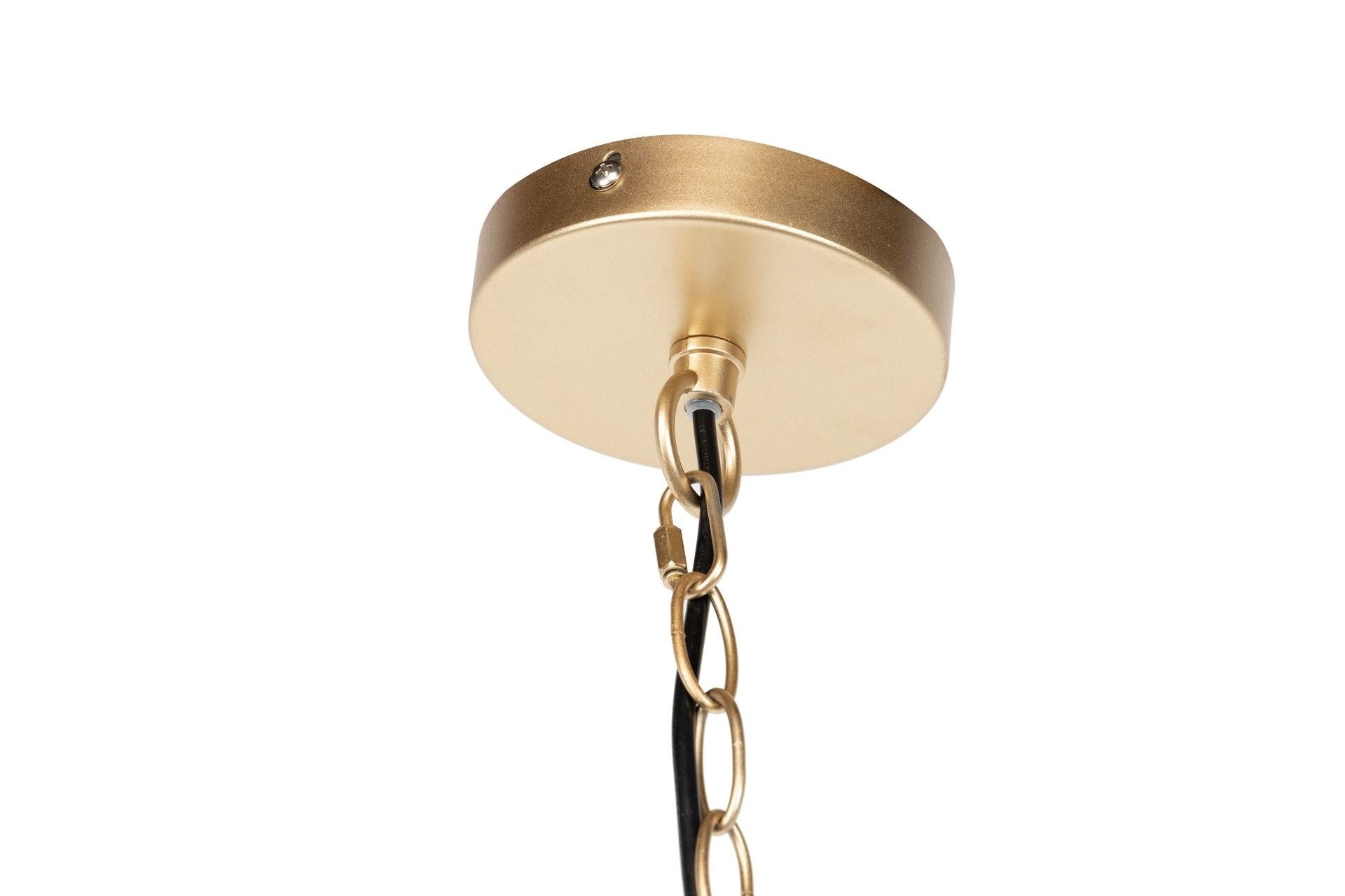 LAMPARA DE TECHO METAL-POLIESTER 45x45x149 CM