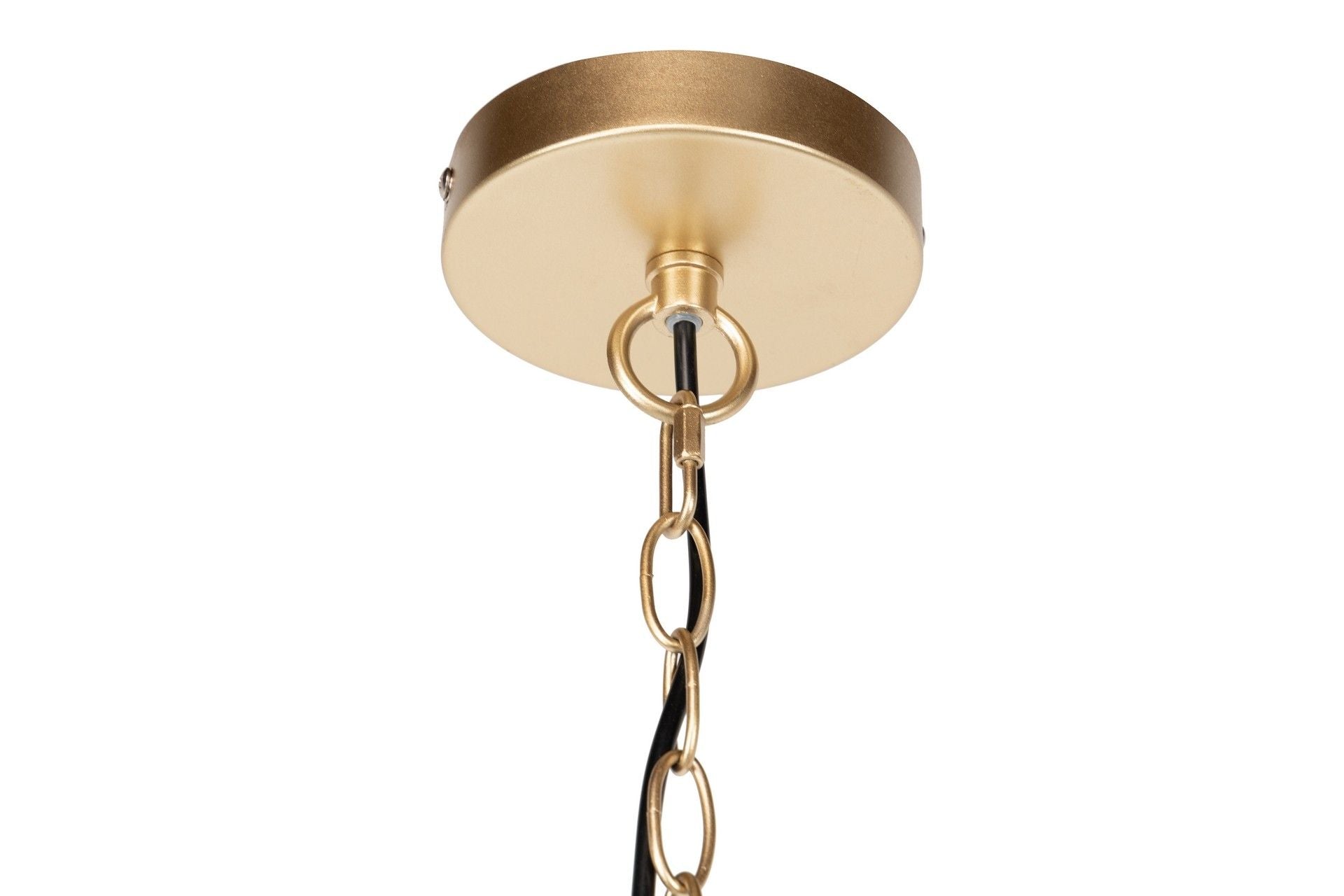 LAMPARA DE TECHO METAL-POLIESTER 45x45x149 CM