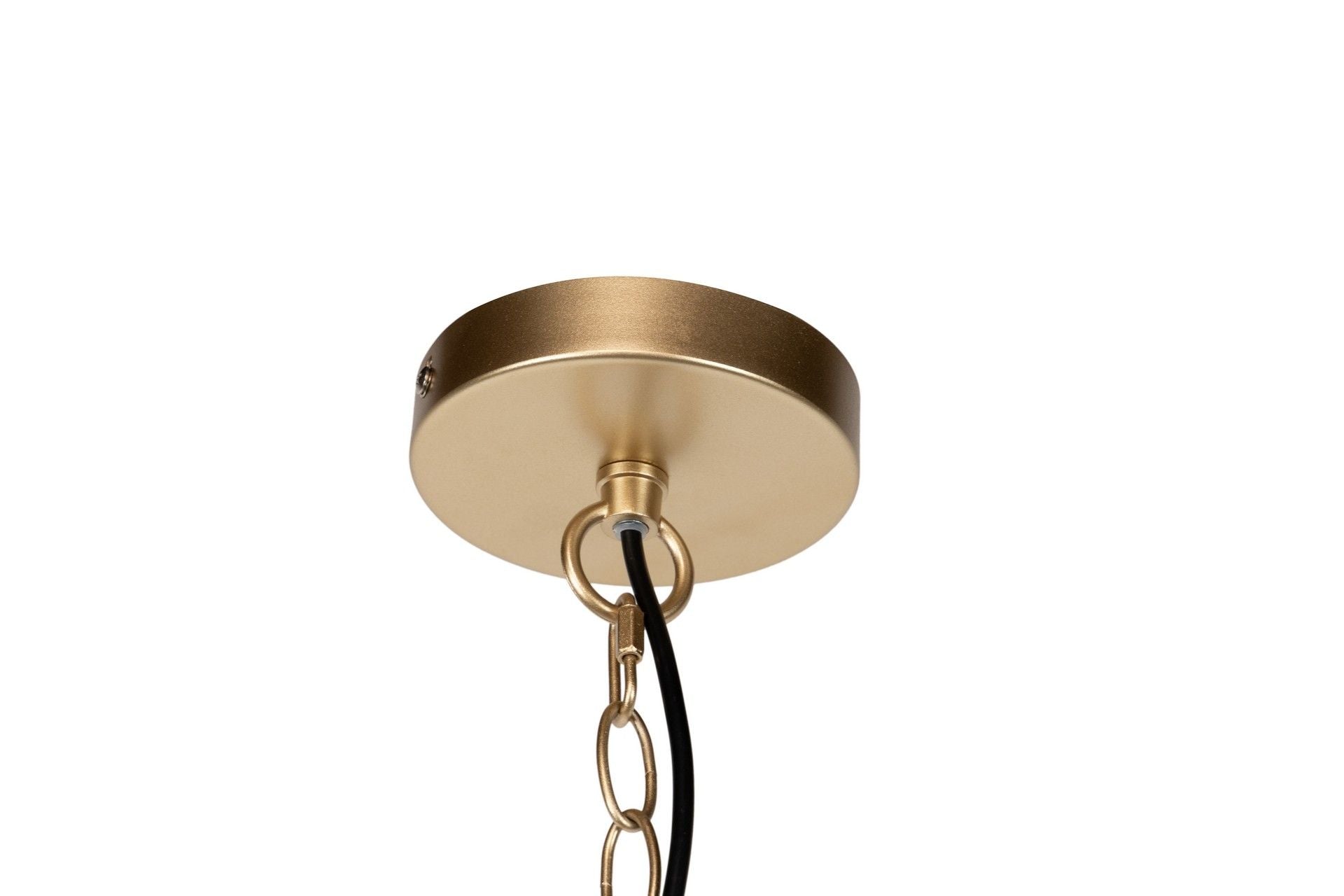 LAMPARA DE TECHO METAL-POLIESTER 45x45x149 CM