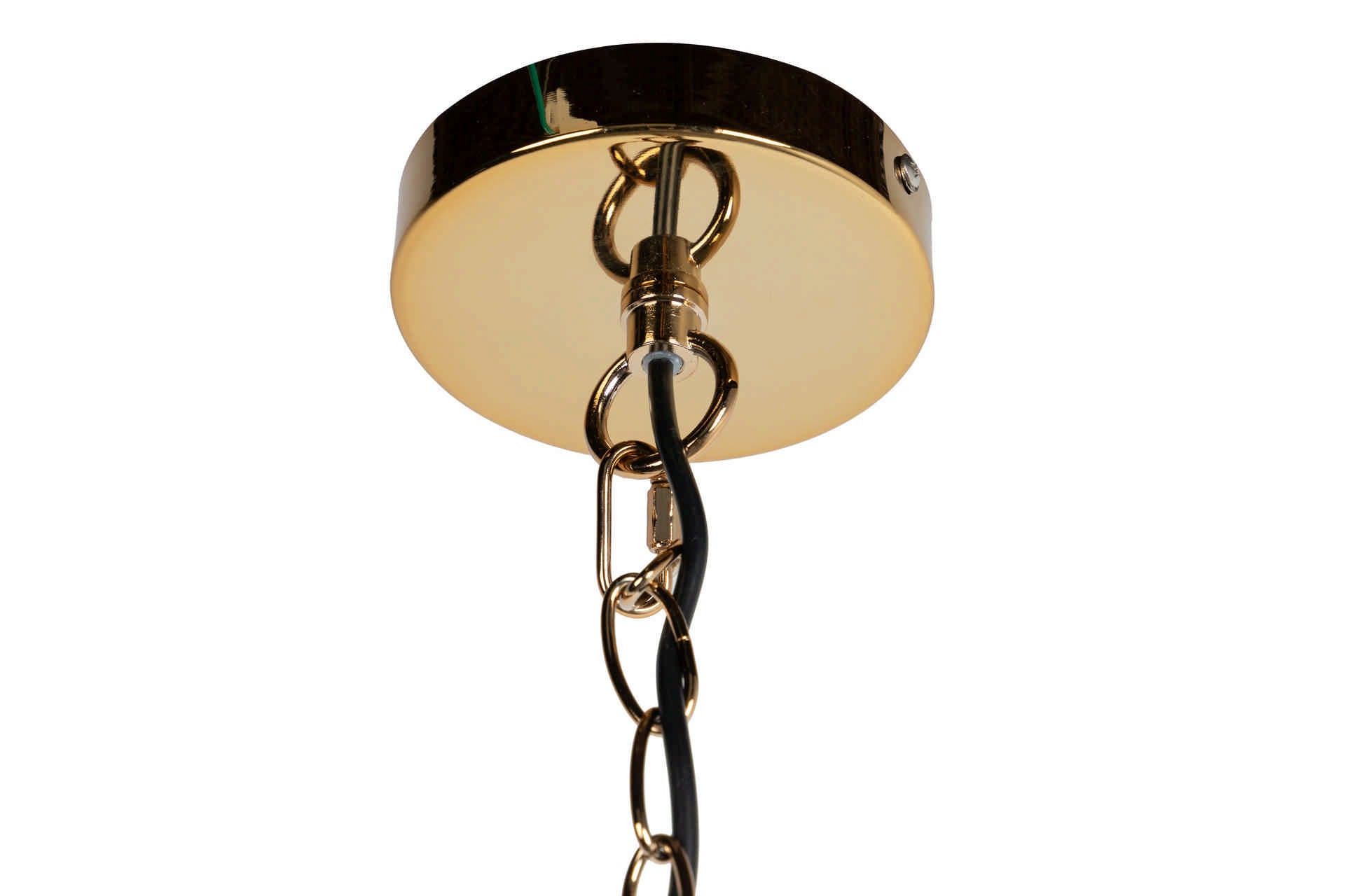 LUMINÁRIA DE TETO METAL-POLIESTER 45x45x149 CM