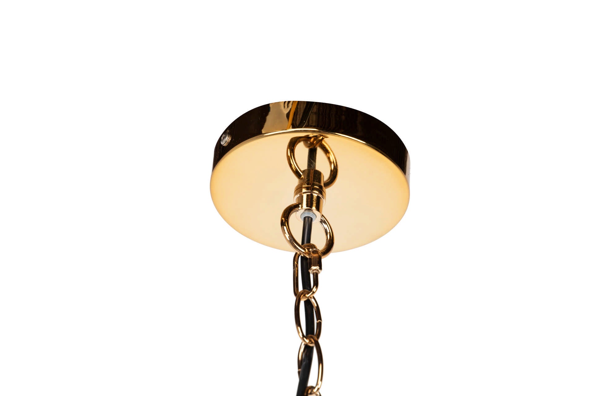 LAMPARA DE TECHO METAL-POLIESTER 45x45x149 CM