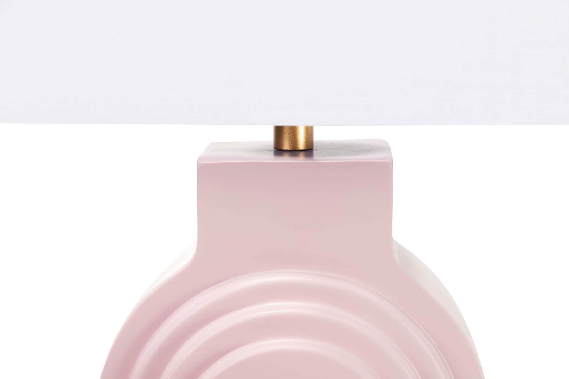 LAMPARA SOBREMESA POLIRESINA 36x36x61 CM