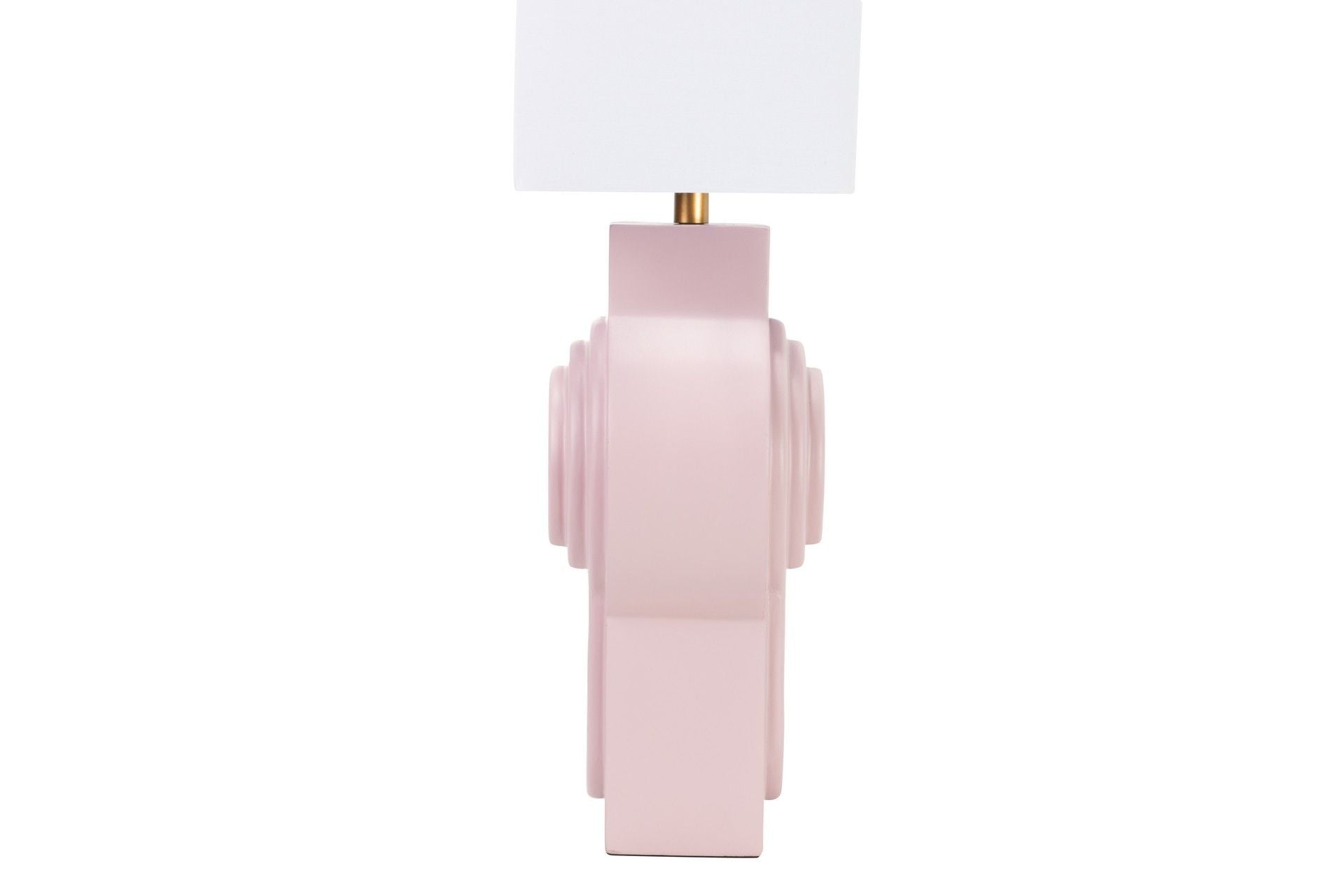 CANDEEIRO DE MESA DE POLIRESINA 36x36x61 CM