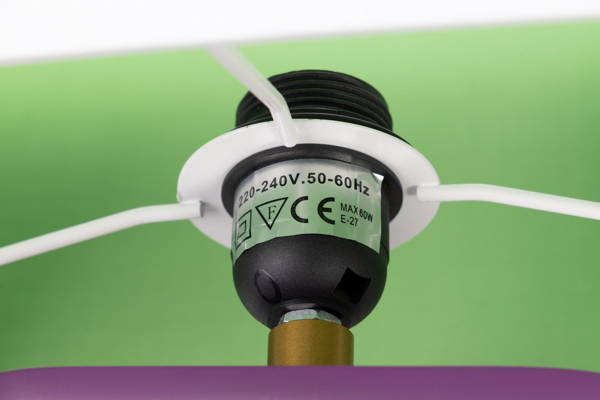 CANDEEIRO DE MESA DE POLIRESINA 33x23x41 CM