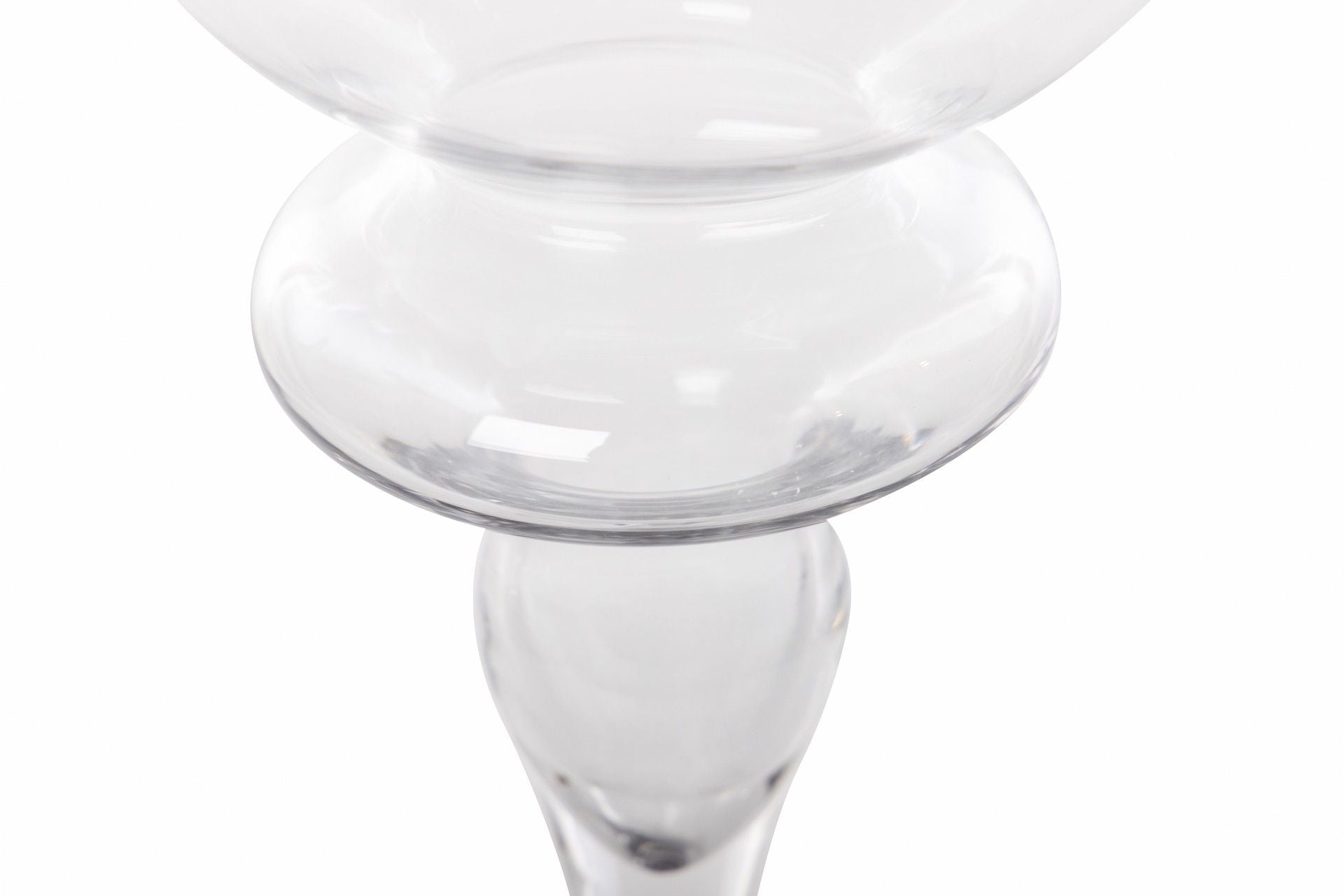 CANDELABRO RDD. CRISTAL 12,5x14x40 CM