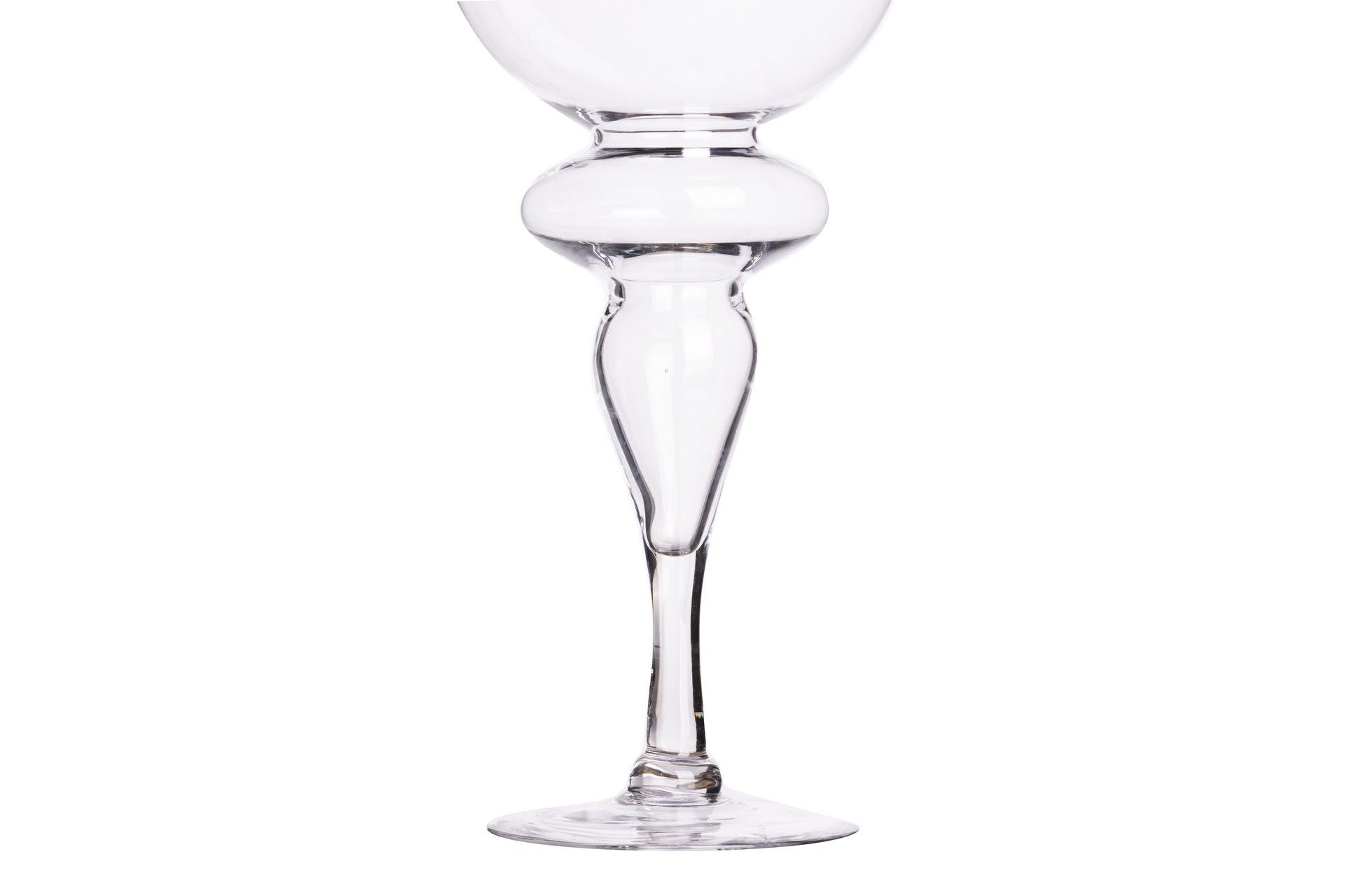 RDD CANDELABRA. GLASS 16x19x50 CM