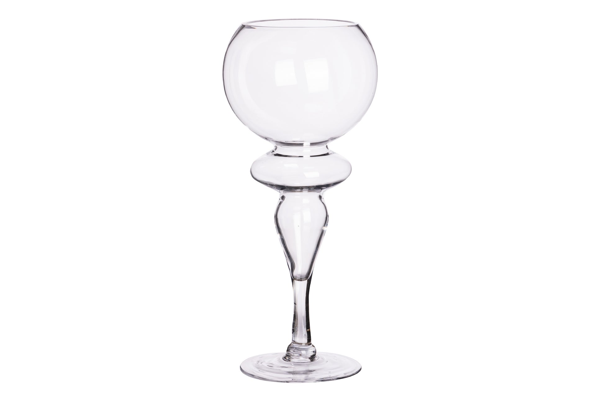 CANDELABRO RDD. VIDRO 16x19x50 CM