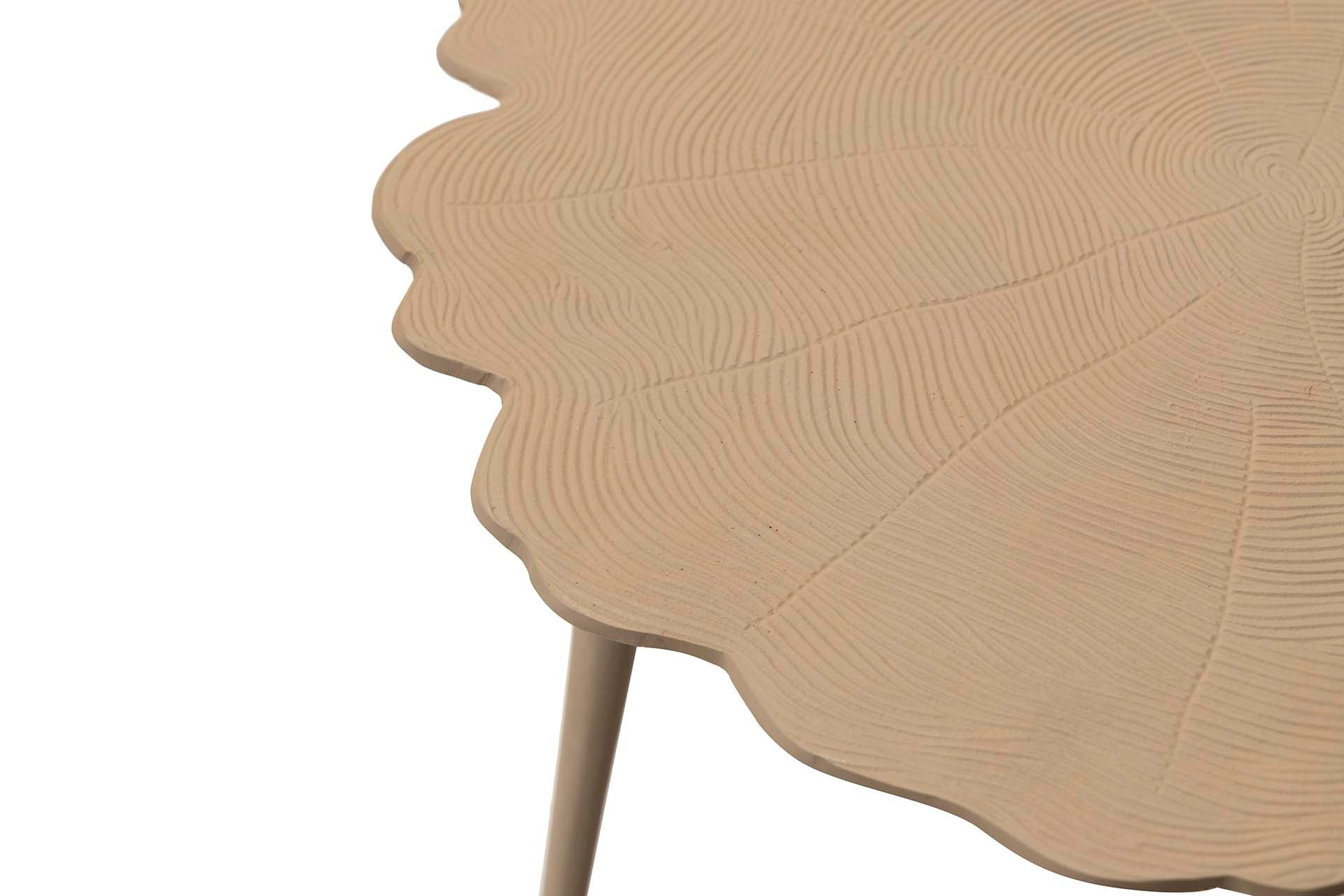 SET 2 ALUMINUM TABLES 62x62x54 50x50x45 CM