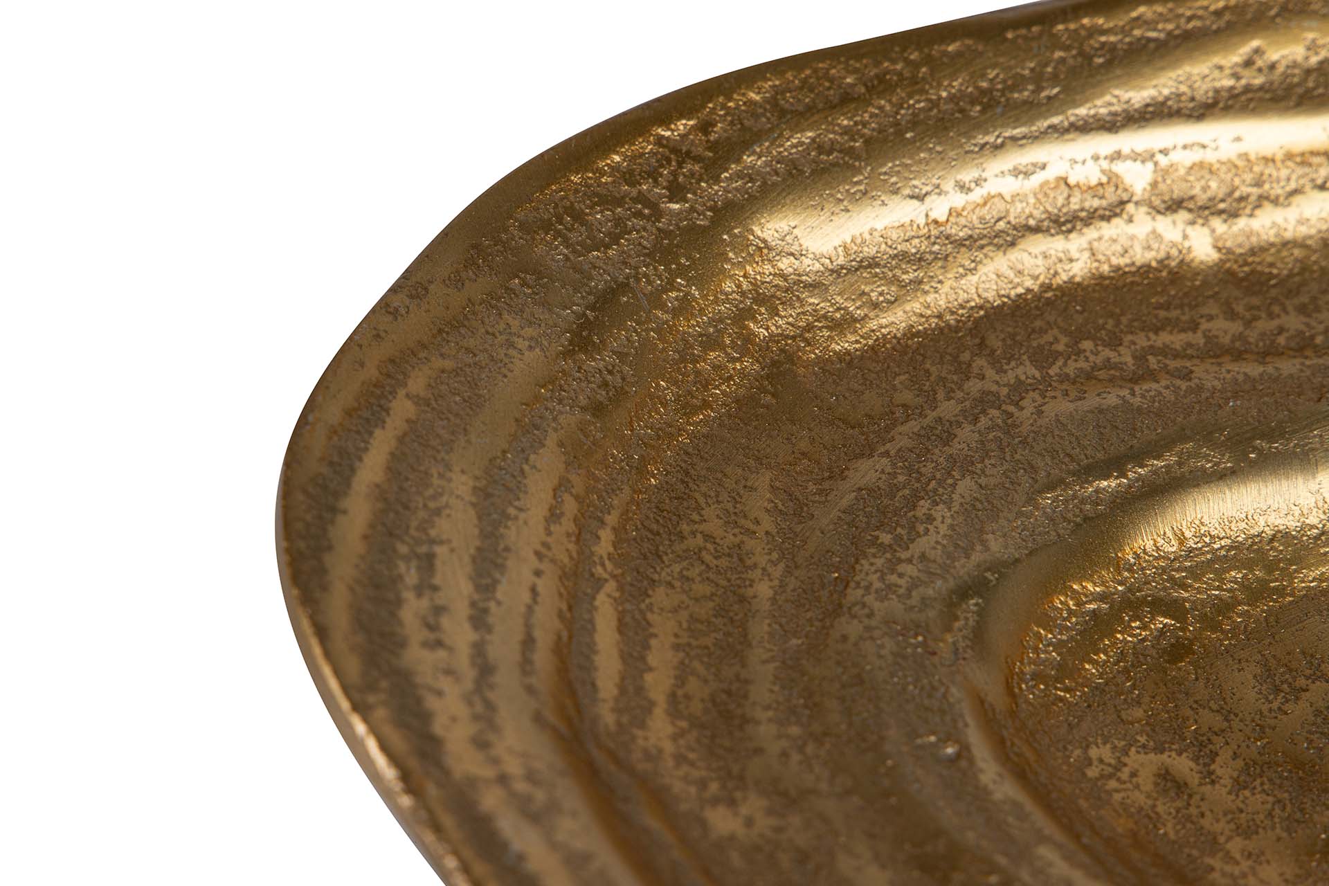 CENTRO ALUMÍNIO DOURADO 37x20x4 CM