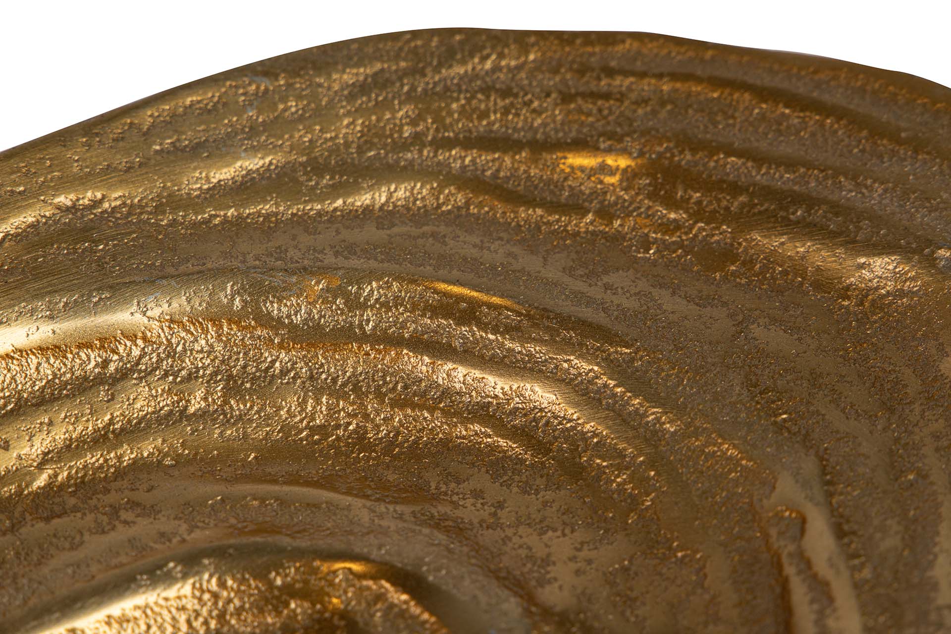CENTRO ALUMÍNIO DOURADO 37x20x4 CM