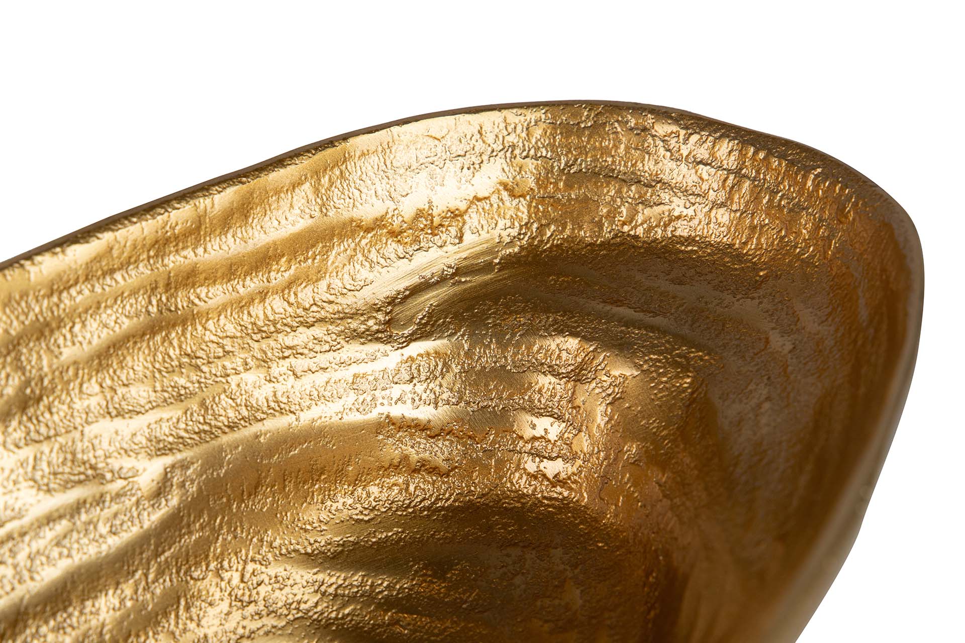 CENTRO ALUMÍNIO DOURADO 38x16x9 CM