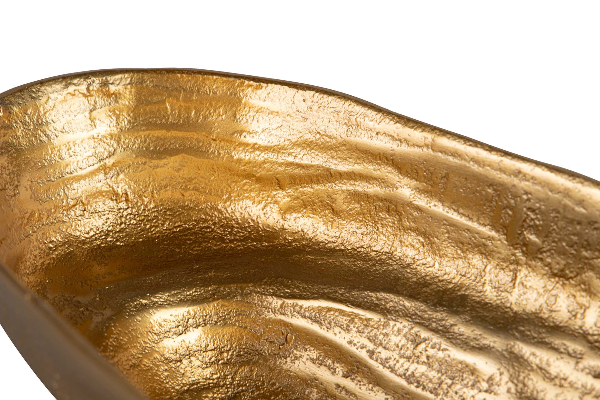CENTRO ALUMÍNIO DOURADO 38x16x9 CM