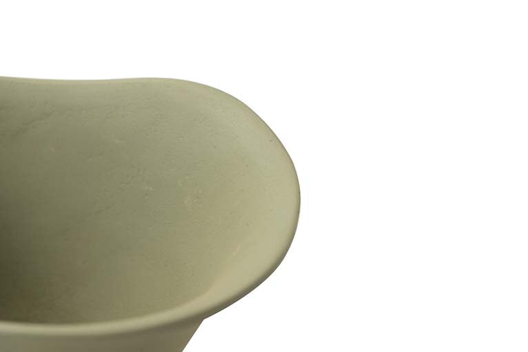 CENTRO DE MESA ALUMINIO VERDE 23x19x12 CM