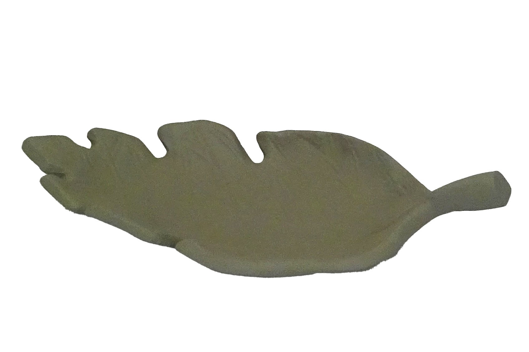 CENTRO DE MESA ALUMINIO VERDE 19x9x3 CM