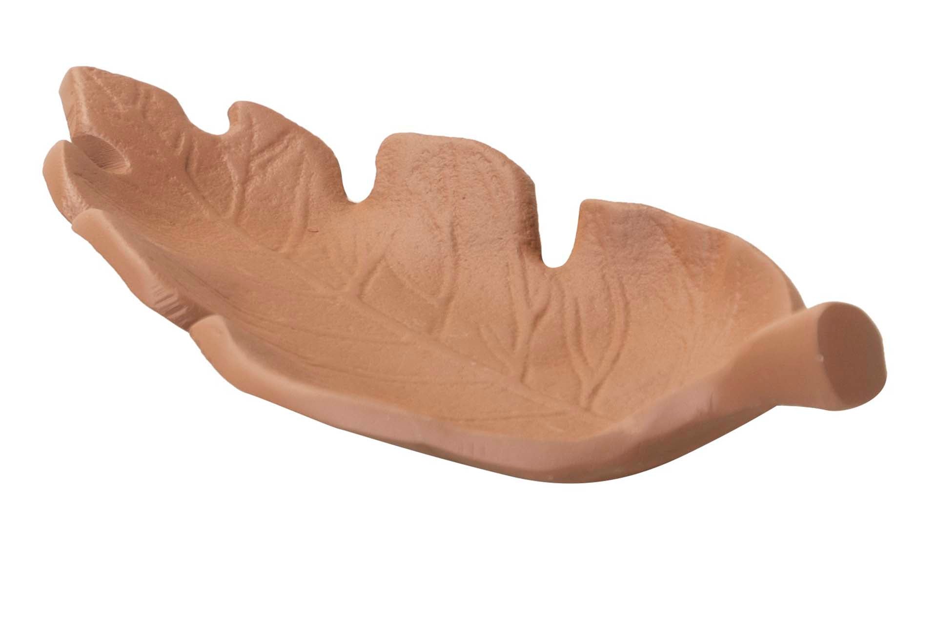 Centro de Mesa de Alumínio Laranja 19x9x3 cm