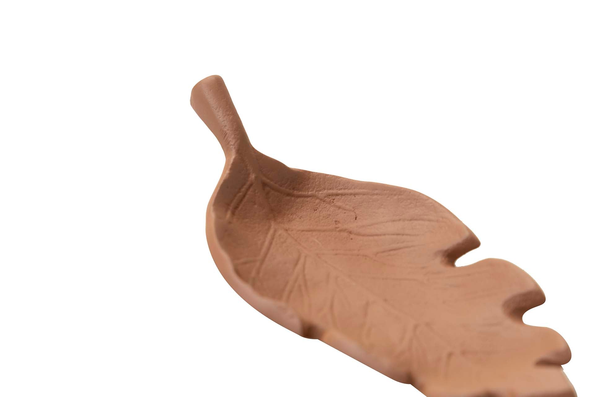 Centro de Mesa de Alumínio Laranja 19x9x3 cm