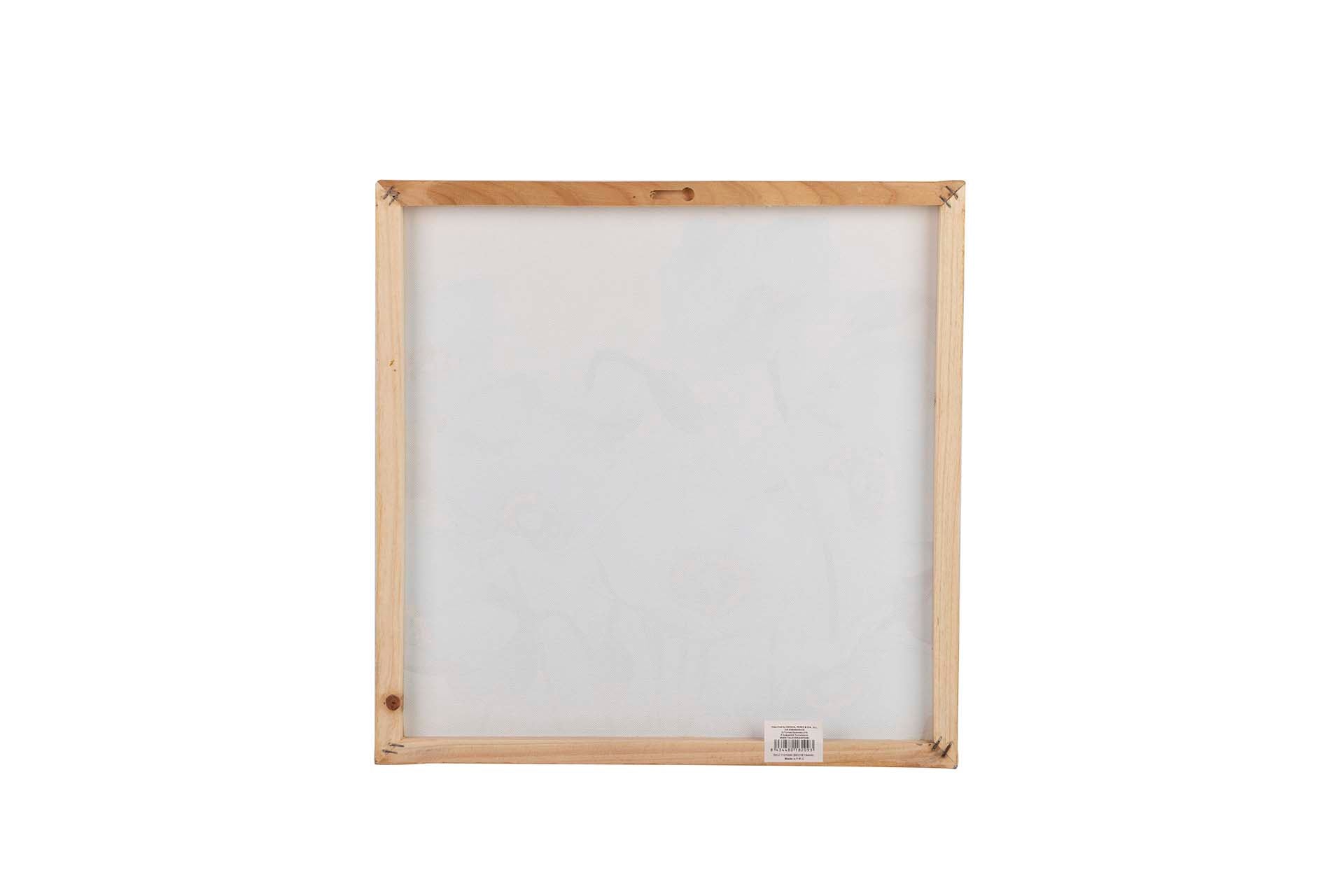 CONJUNTO DE 2 FLORES EM TELA 40% PINTADA À MÃO 40x2x40 CM