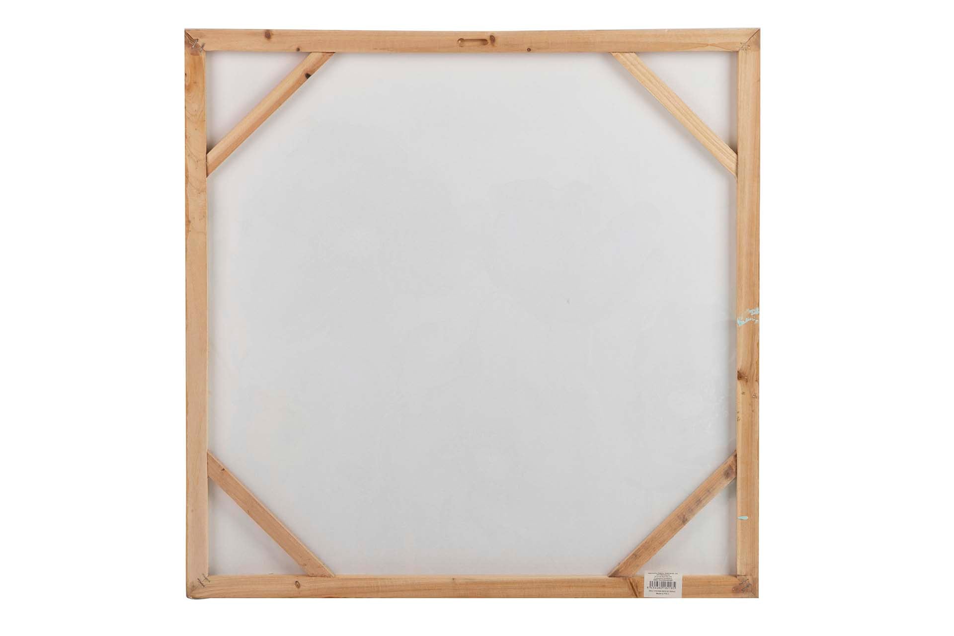 SET 2 LIENZOS FLORES 40% PINTADO A MANO 60x3x60 CM