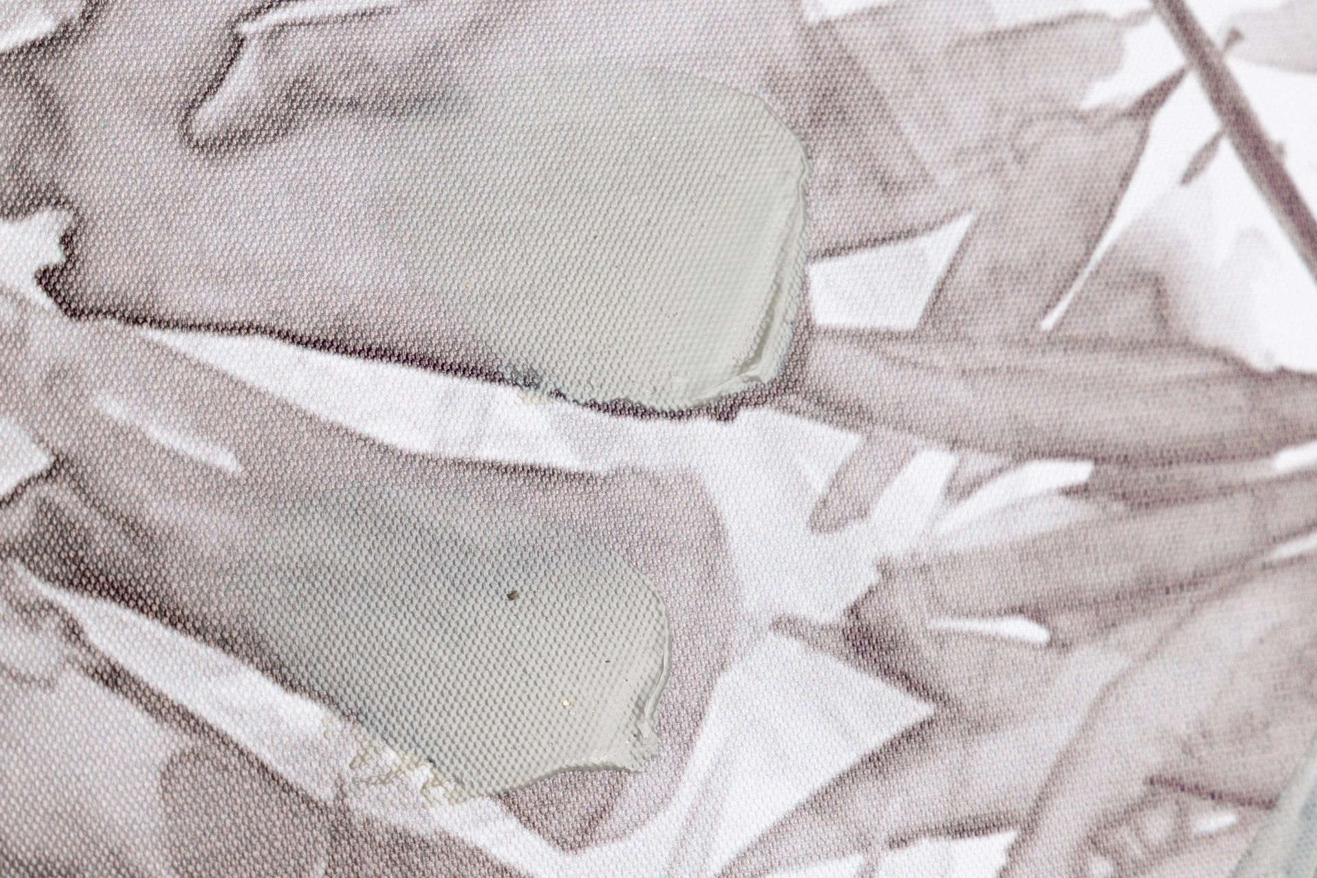 SET OF 2 LEAF CANVASES 40% HAND PAINTED 60x3x60 CM