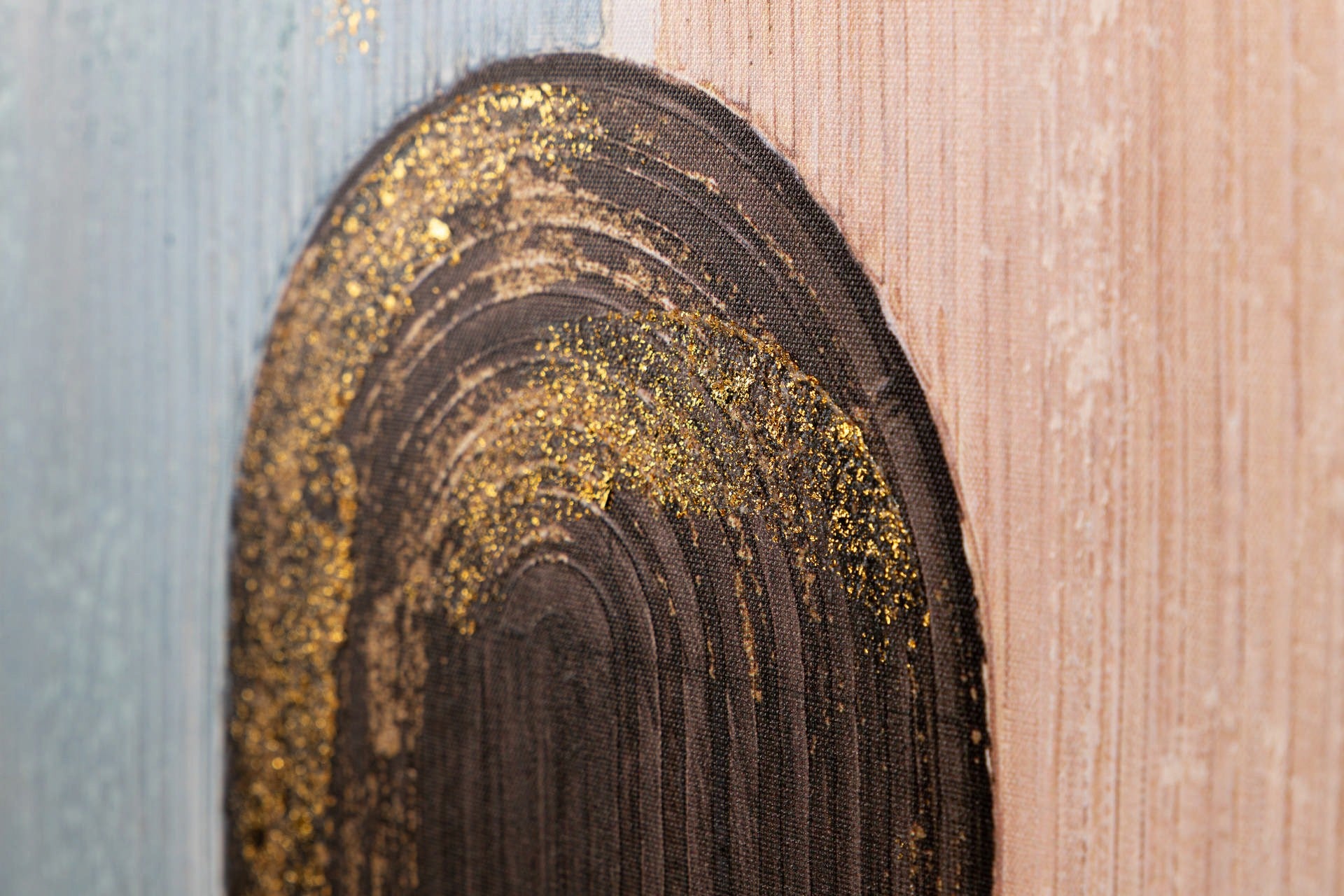 CONJUNTO DE 2 TELAS ABSTRATAS. 40% PINTADA À MÃO 50x3x70 CM