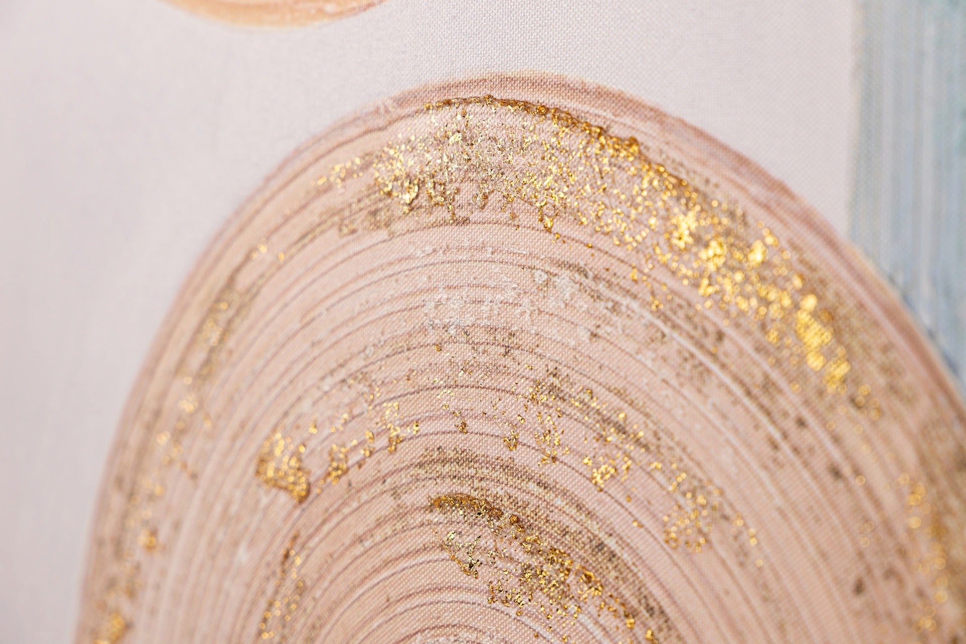 CONJUNTO DE 2 TELAS ABSTRATAS. 40% PINTADA À MÃO 50x3x70 CM