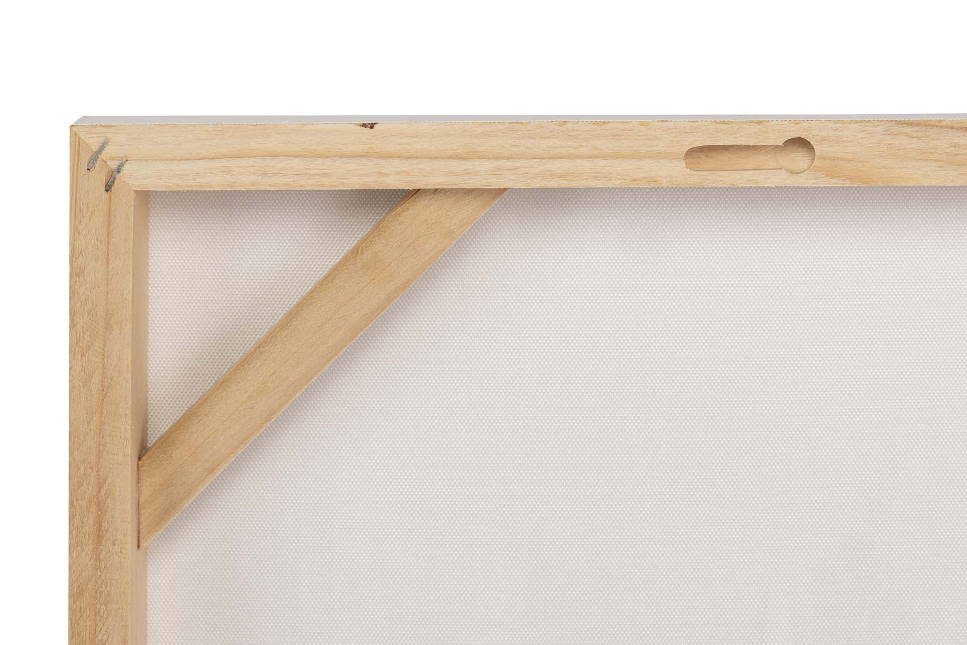 SET OF 2 CANVASES WITH FLOWERS, 40% HAND PAINTED, 70x3x50 CM