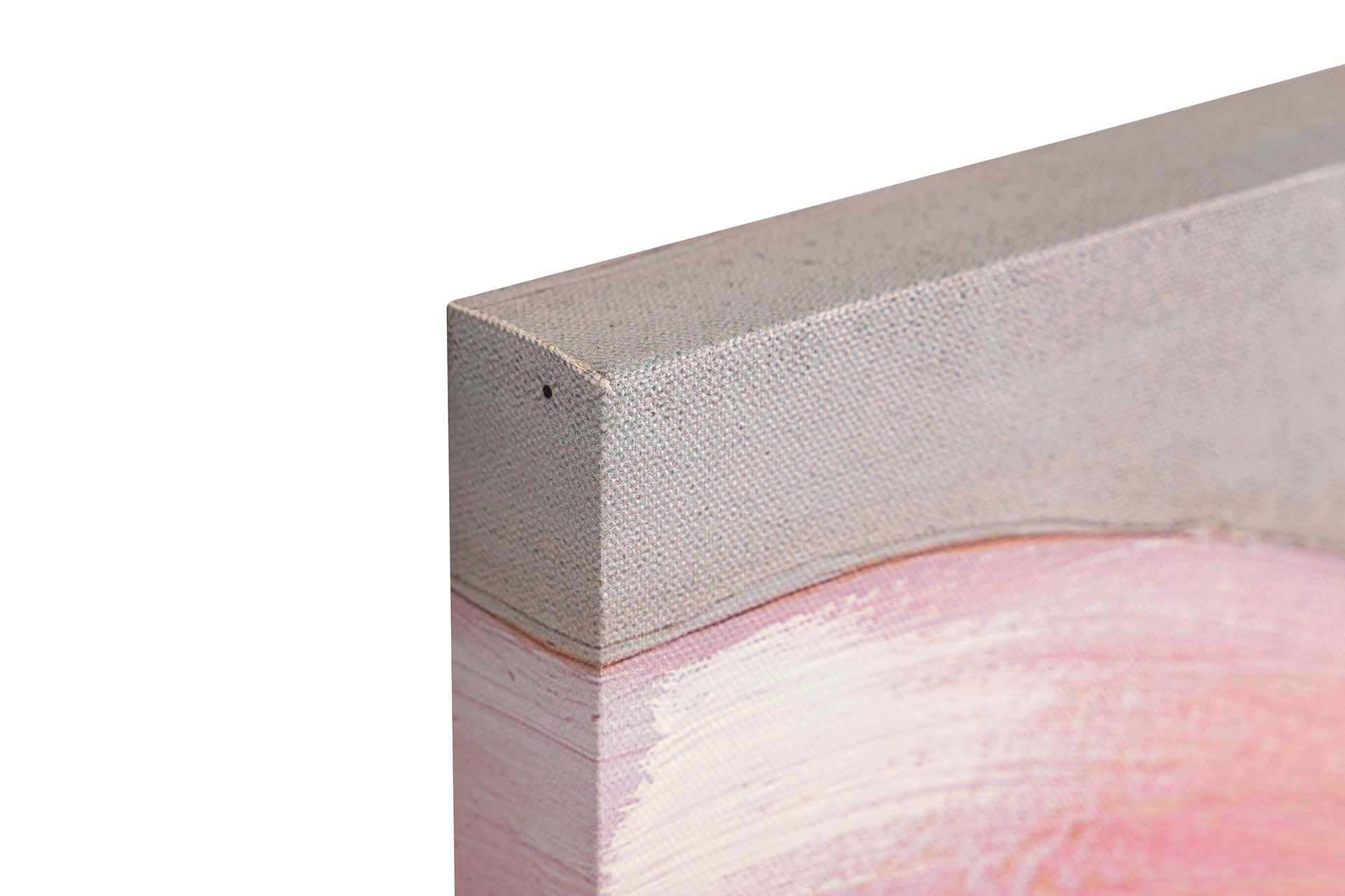 SET OF 2 CANVASES WITH FLOWERS, 40% HAND PAINTED, 70x3x50 CM