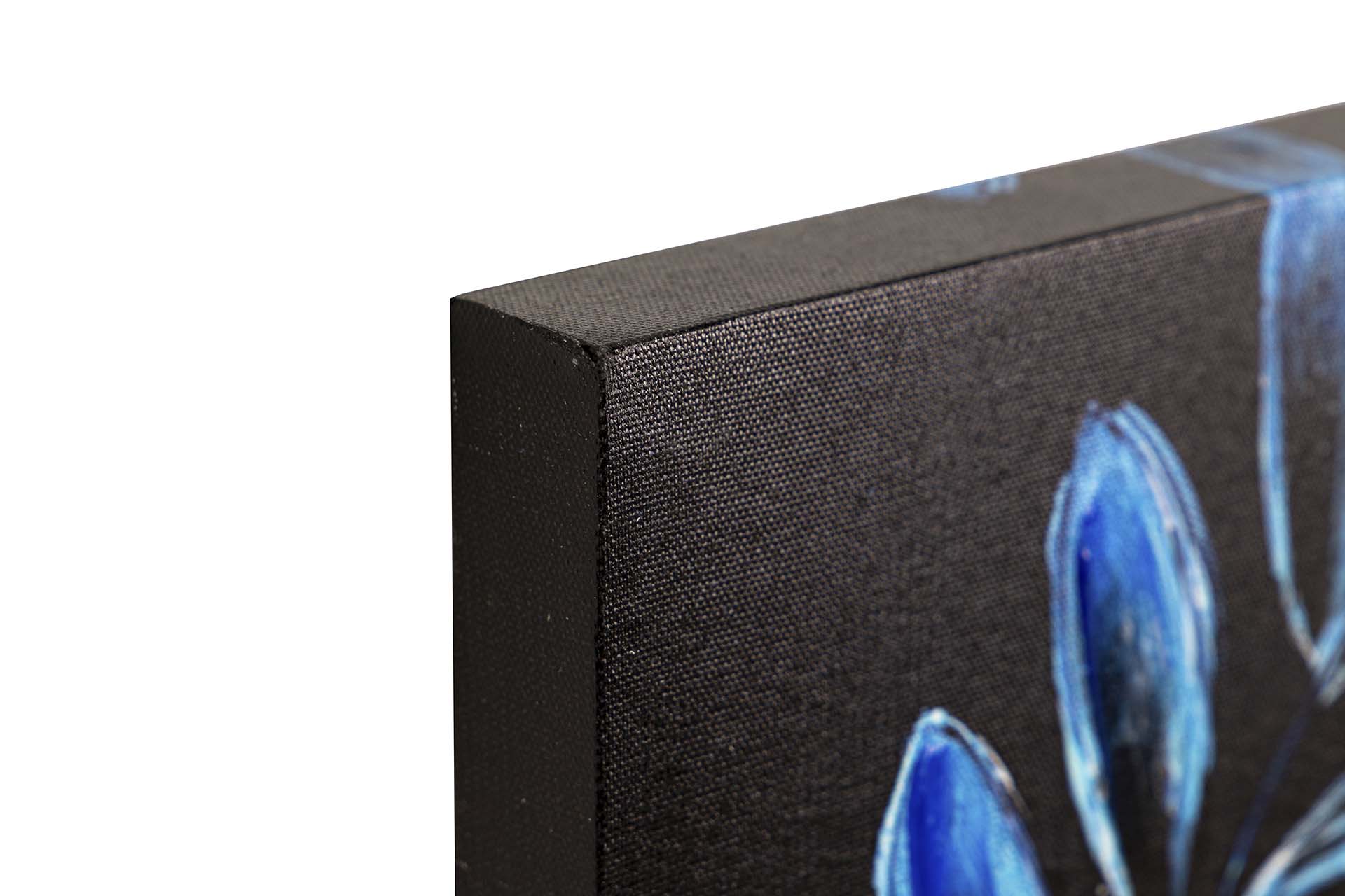 SET OF 2 CANVASES WITH FLOWERS, 40% HAND PAINTED, 60x3x60 CM