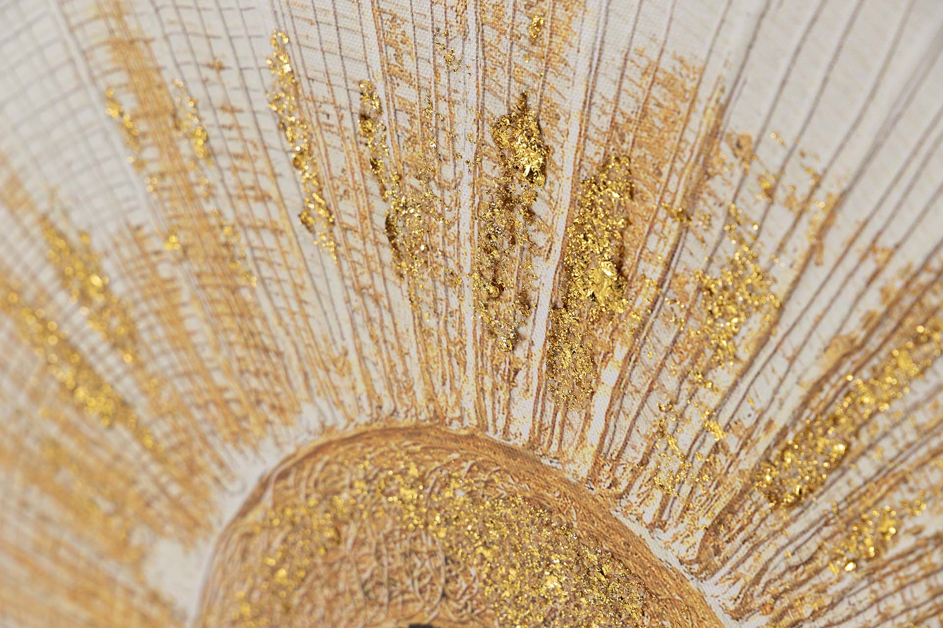 CONJUNTO DE 2 TELAS ABSTRATAS, 40% PINTADAS À MÃO, 70x3x50 CM