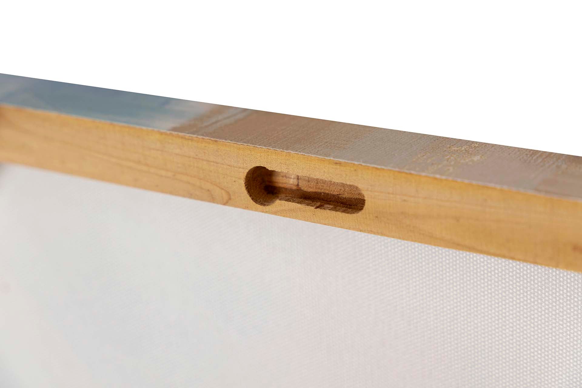 CONJUNTO DE 2 TELAS ABSTRATAS, 40% PINTADAS À MÃO, 50x3x70 CM