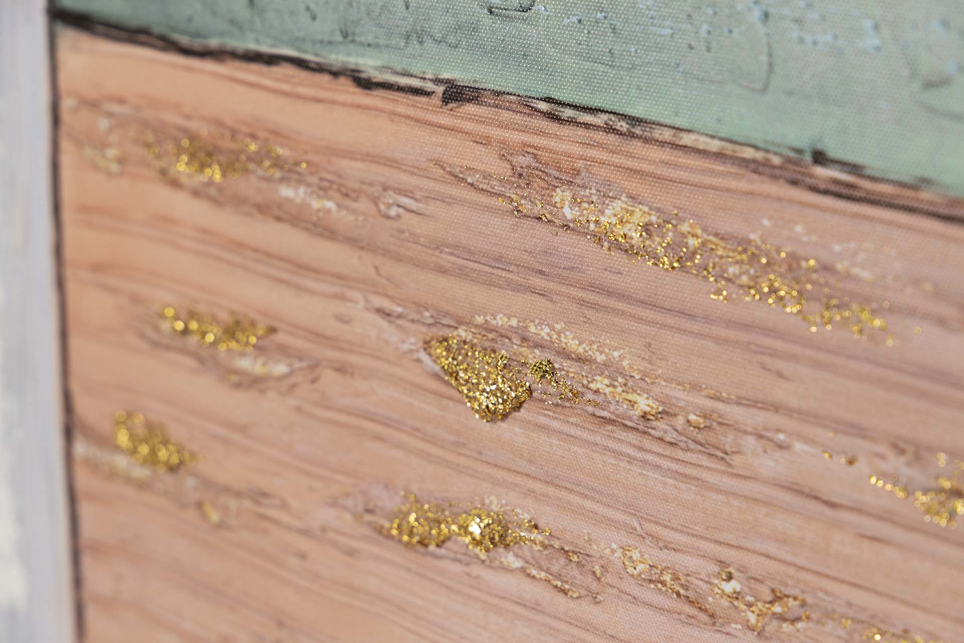 CONJUNTO DE 2 TELAS ABSTRATAS, 40% PINTADAS À MÃO, 60x3x60 CM