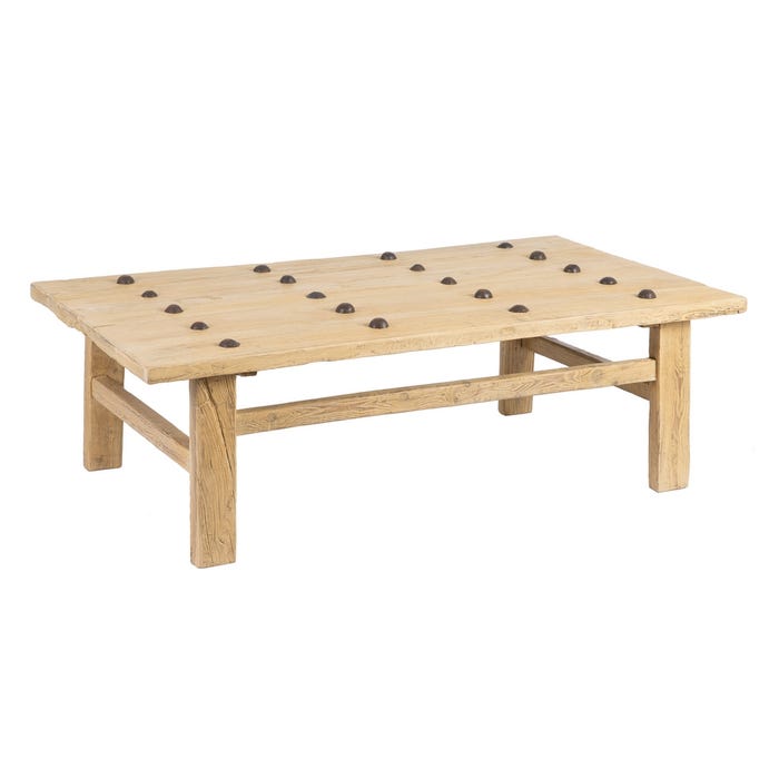 Natural Oriental Wood Center Table 173 X 87 X 47 Cm