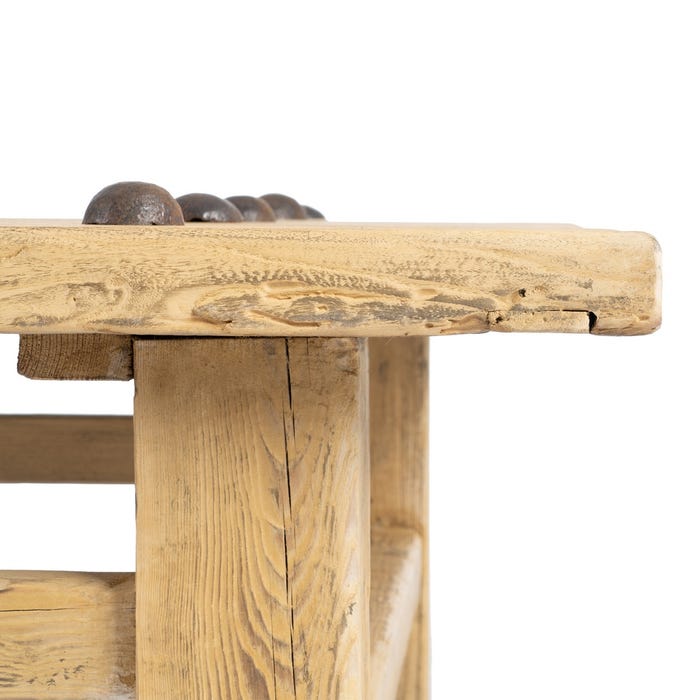 Natural Oriental Wood Center Table 173 X 87 X 47 Cm