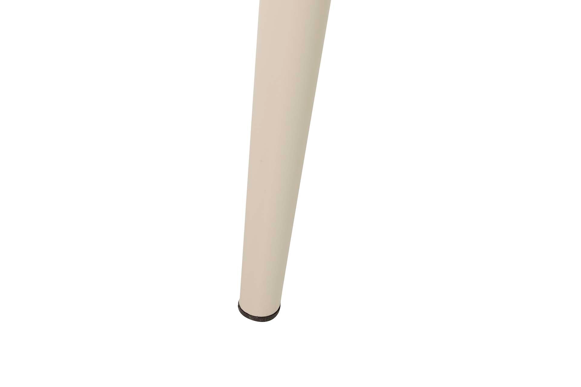 CONSOLA DE METAL DE BAMBU BEGE MARROM 135x41x80 CM