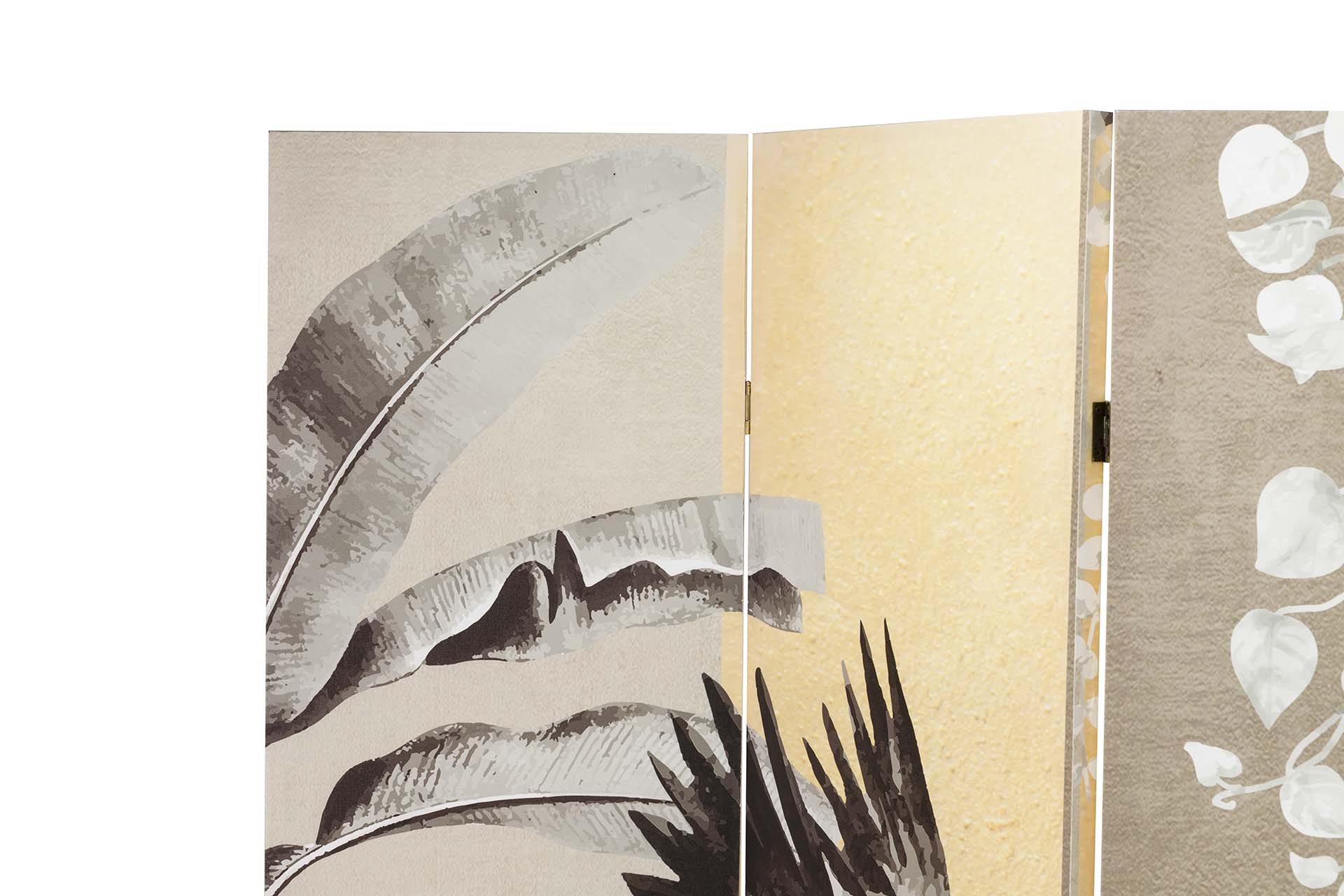 BIOMBO LIENZO GARZAS 120x3x180 CM