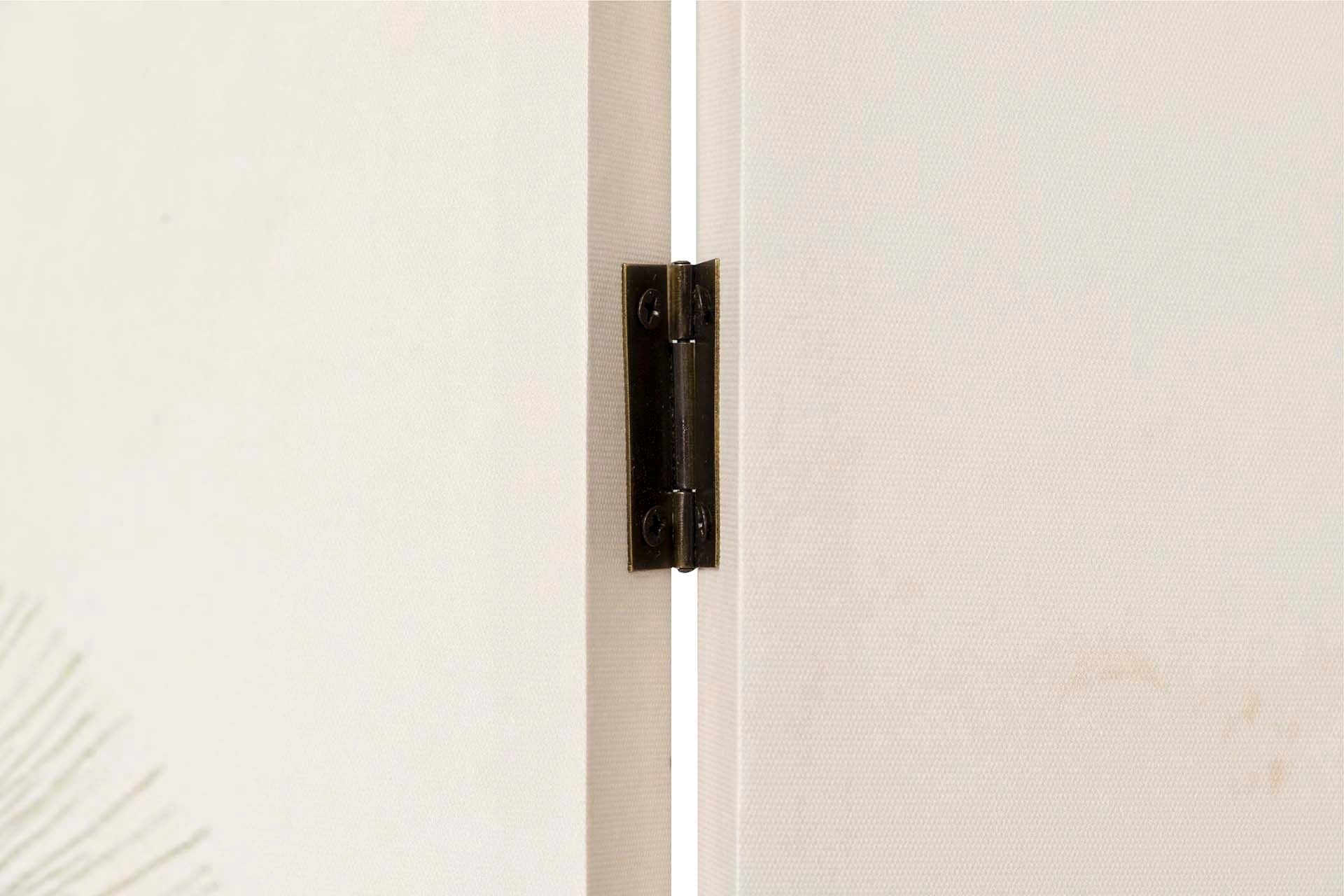 BIOMBO LIENZO GARZAS 120x3x180 CM