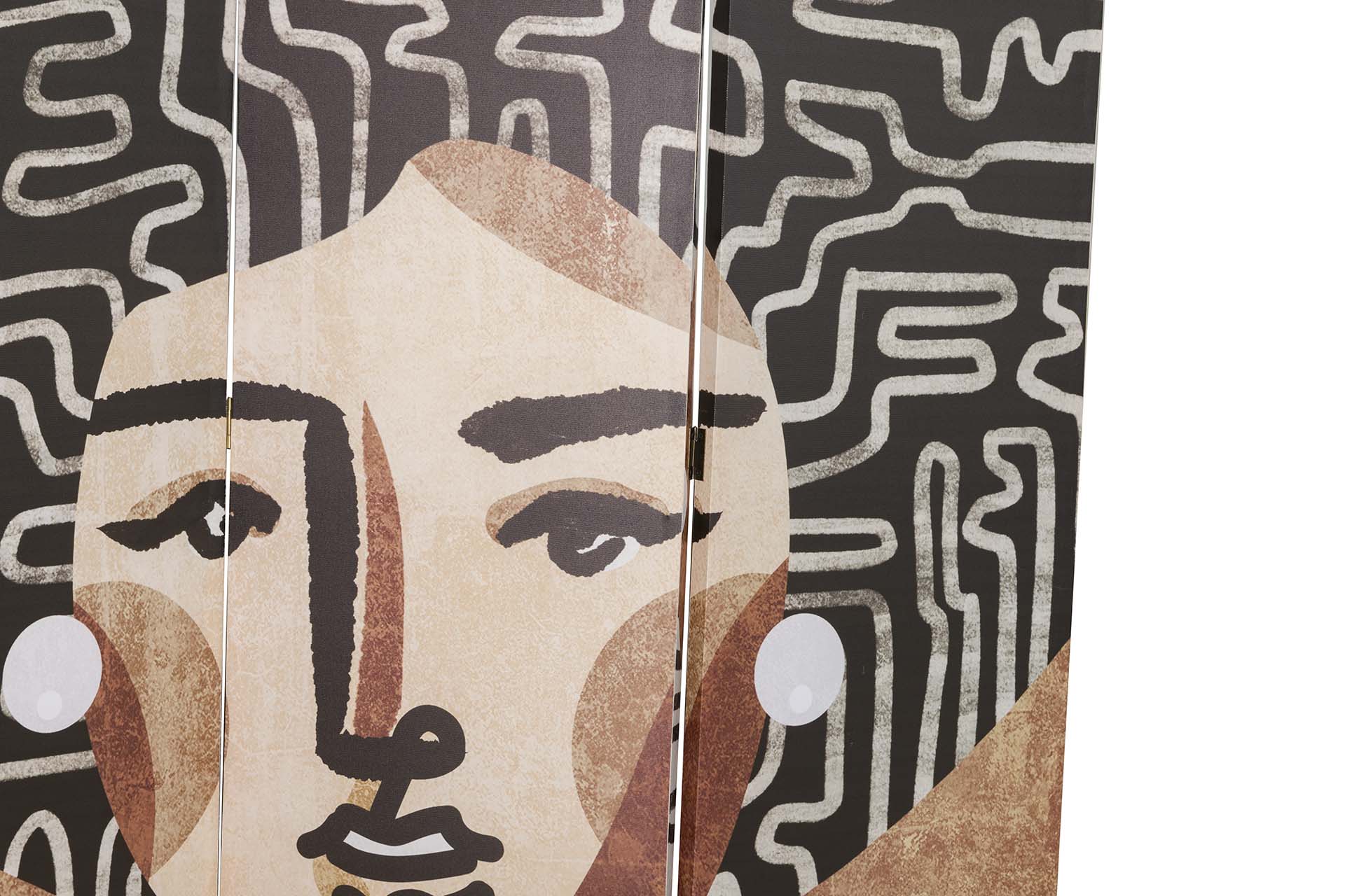 BIOMBO LIENZO MUJER 120x3x180 CM