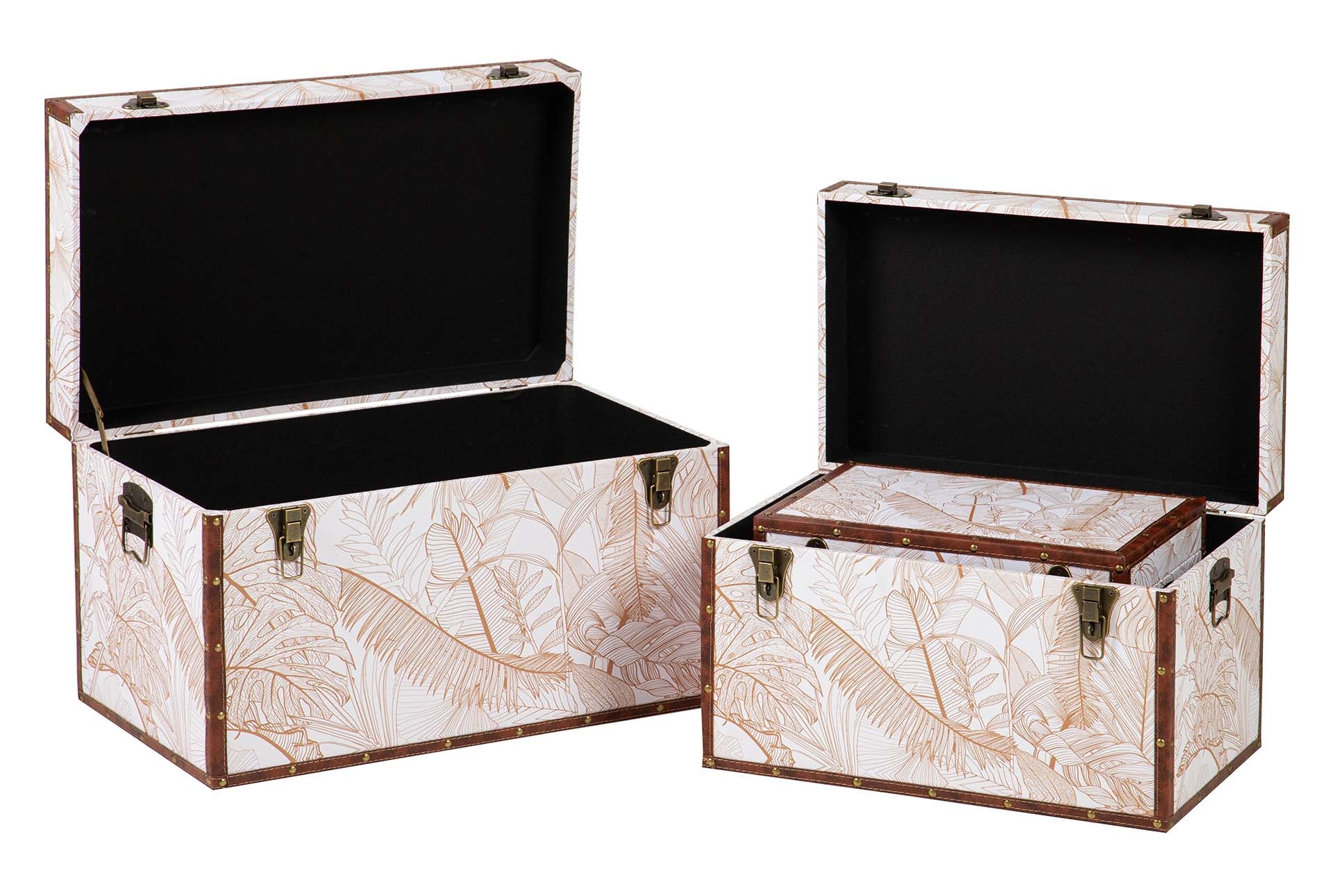 SET 3 BAULES 59x35x35 49x30x30 39x25x25 CM