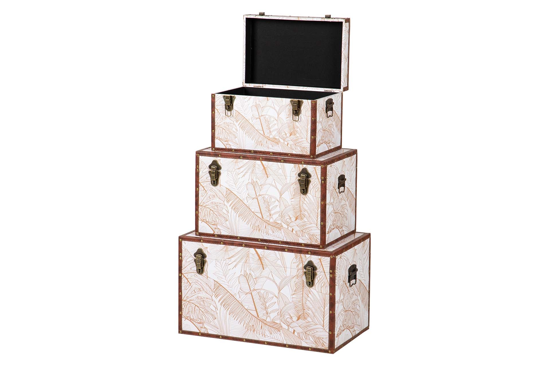 SET 3 BAULES 59x35x35 49x30x30 39x25x25 CM