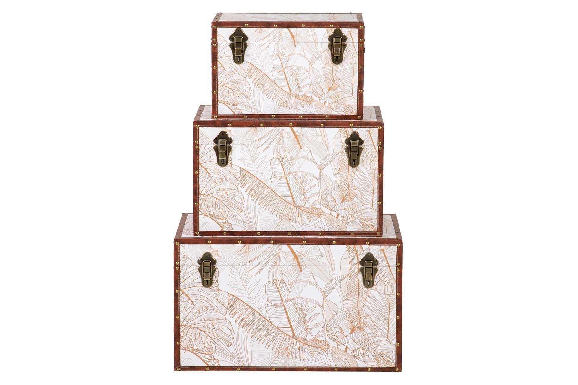 SET 3 BAULES 59x35x35 49x30x30 39x25x25 CM