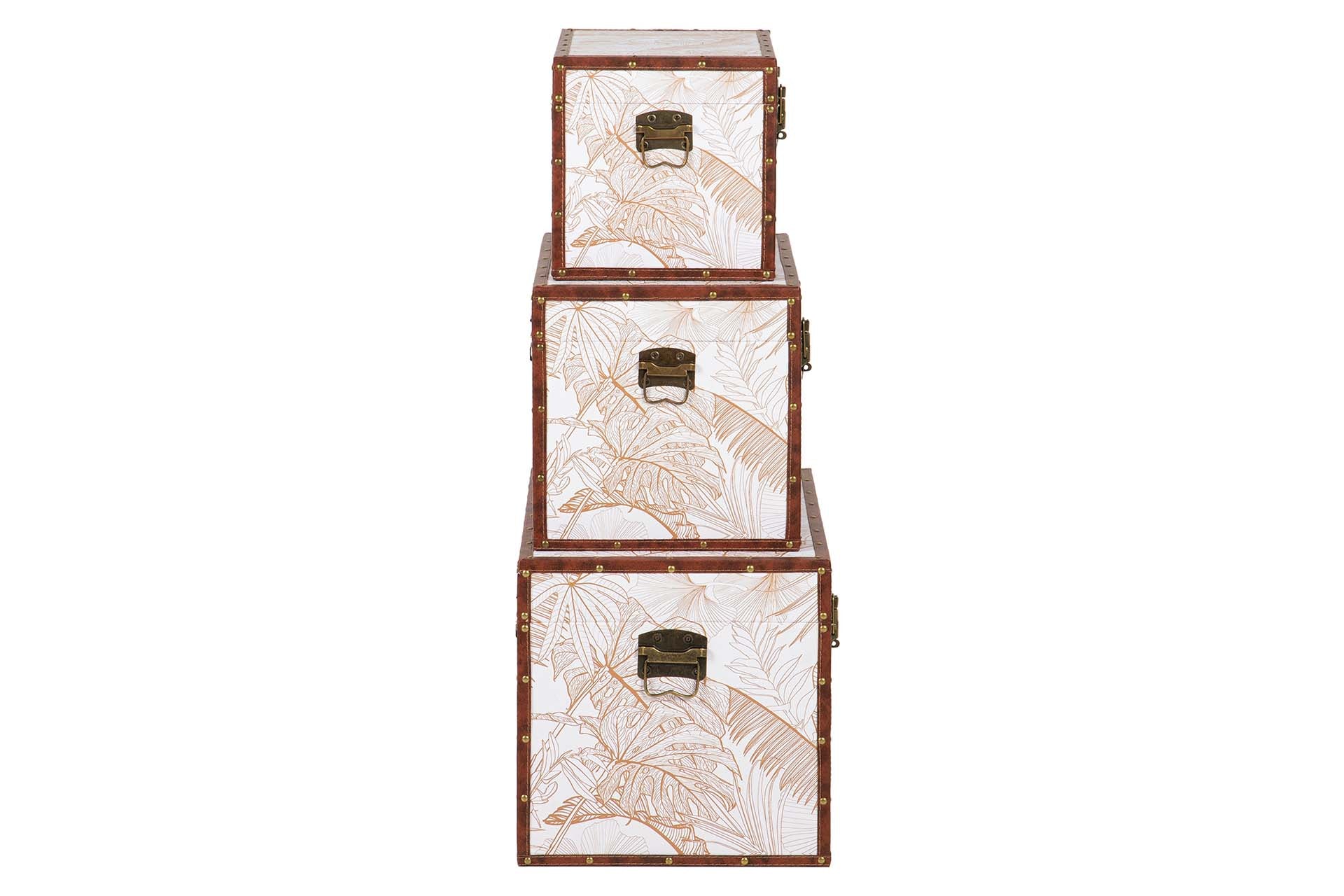 SET 3 BAULES 59x35x35 49x30x30 39x25x25 CM