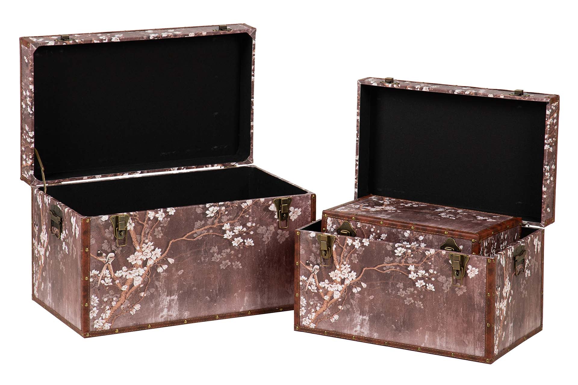 SET 3 BAULES 59x35x35 49x30x30 39x25x25 CM