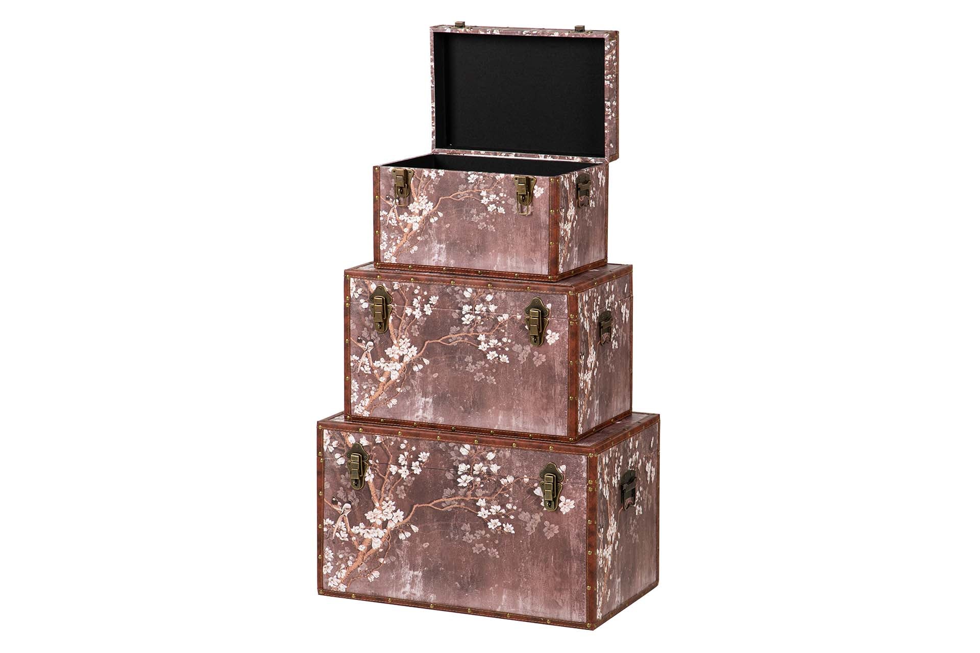 SET 3 BAULES 59x35x35 49x30x30 39x25x25 CM