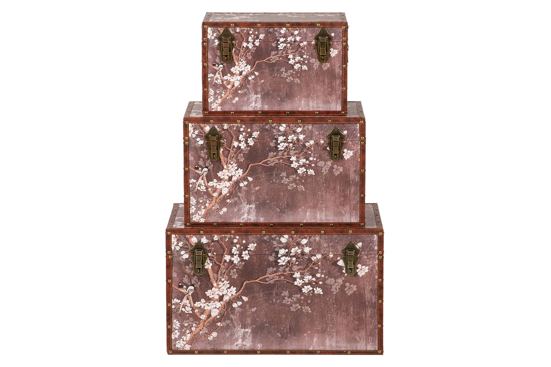 SET 3 BAULES 59x35x35 49x30x30 39x25x25 CM