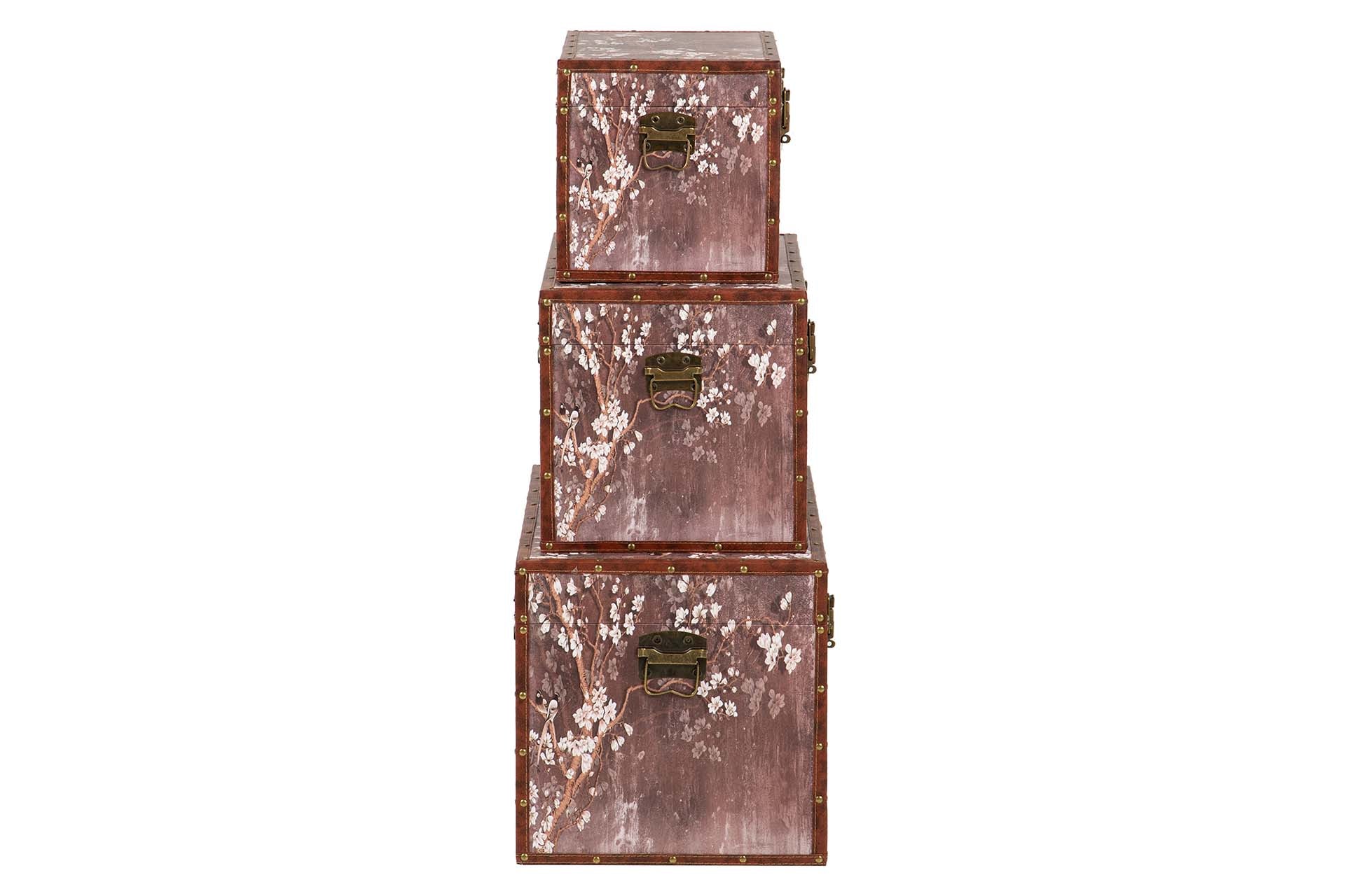 SET 3 BAULES 59x35x35 49x30x30 39x25x25 CM