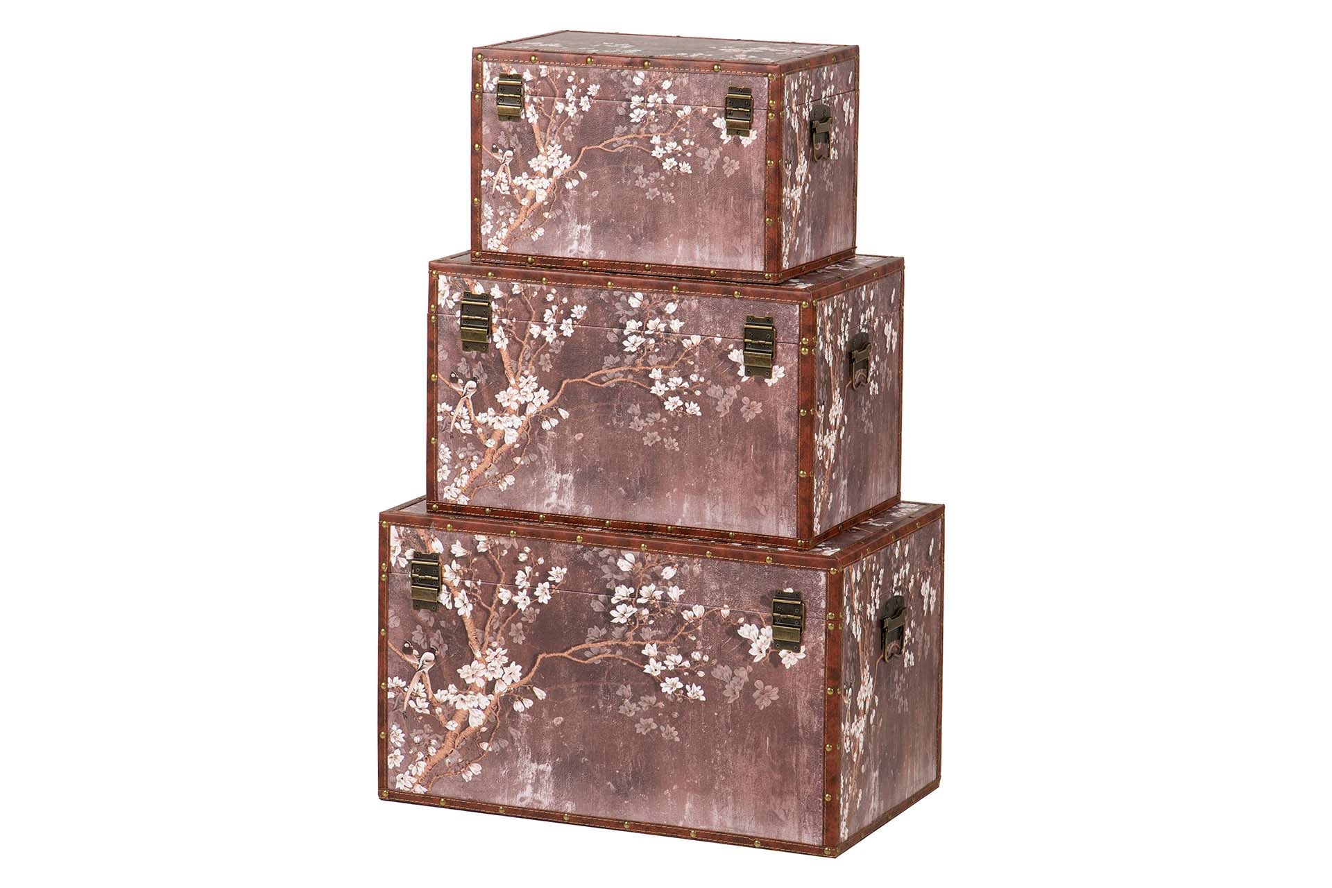 SET 3 BAULES 59x35x35 49x30x30 39x25x25 CM