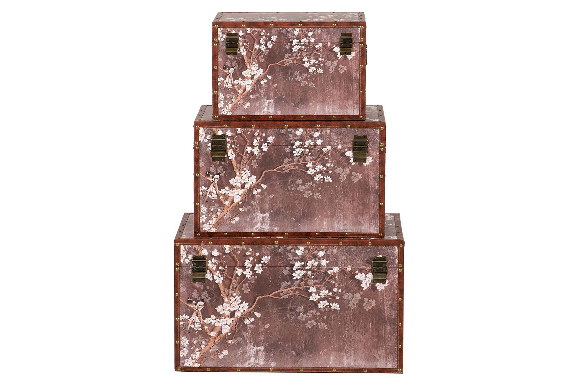 SET 3 BAULES 59x35x35 49x30x30 39x25x25 CM